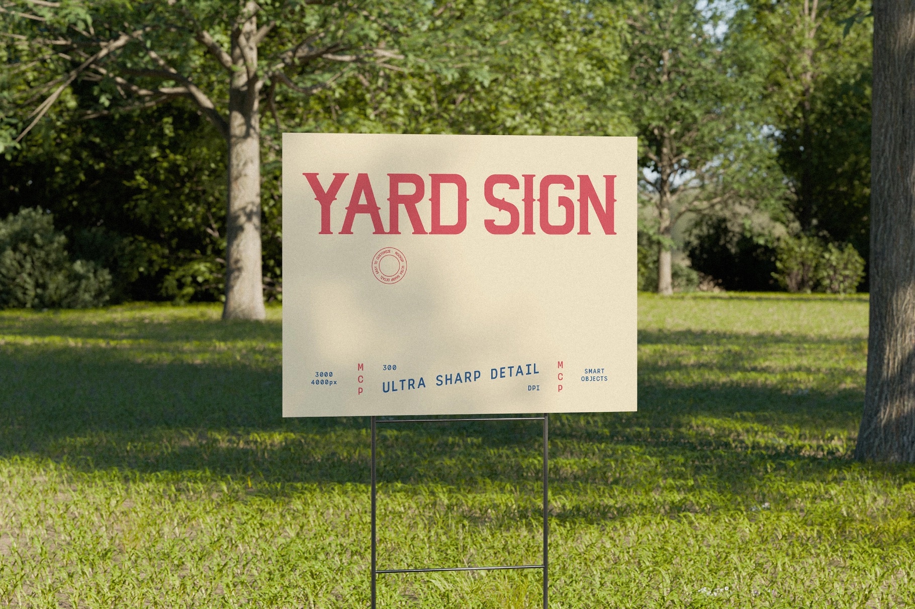 Real Estate Sign Mockup
