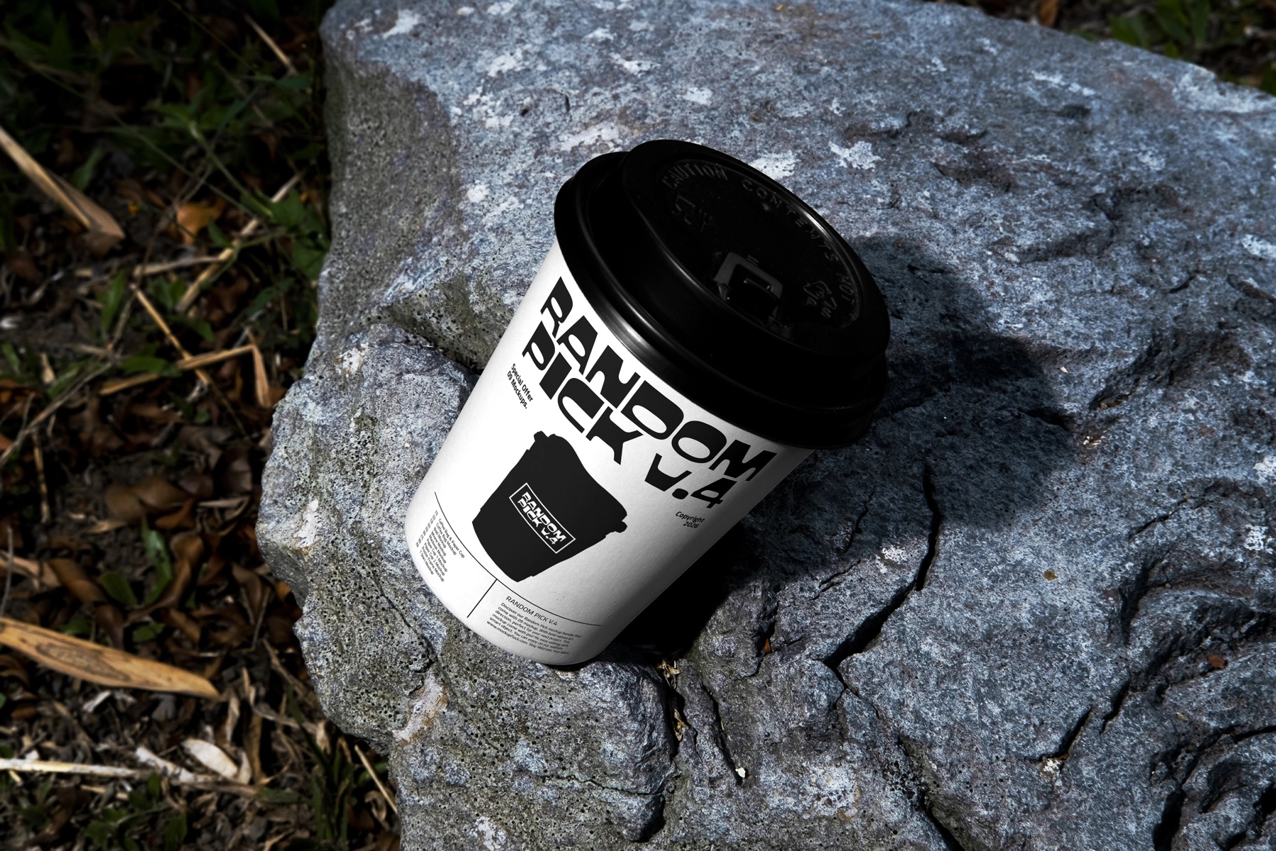 Disposable Coffee Cup Mockup