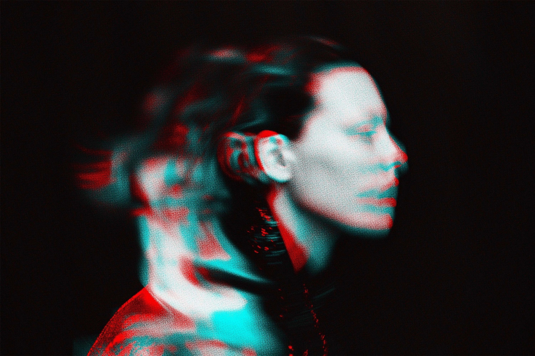 RGB Shift Photo Effect