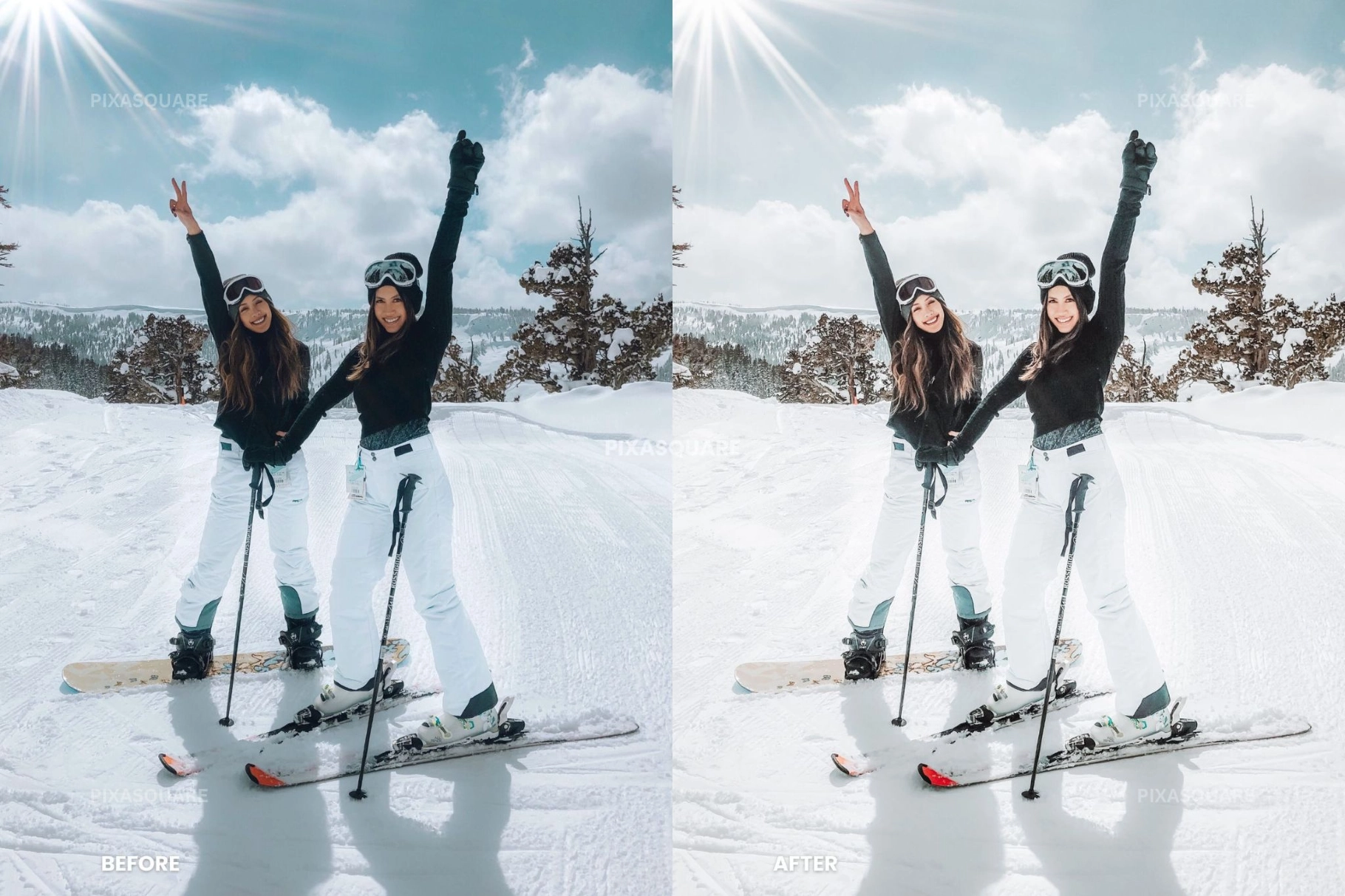 Clean Winter Lightroom Presets