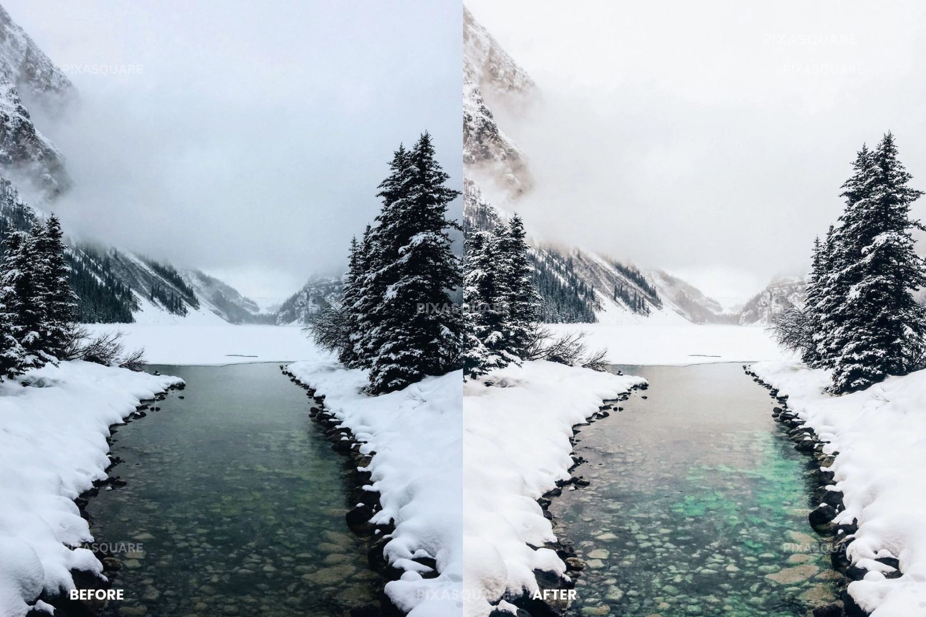 Clean Winter Lightroom Presets