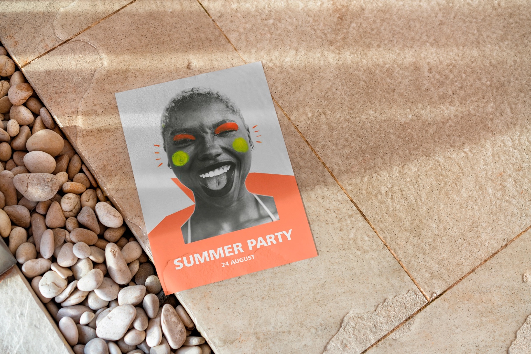 Party Poster Mockups Set