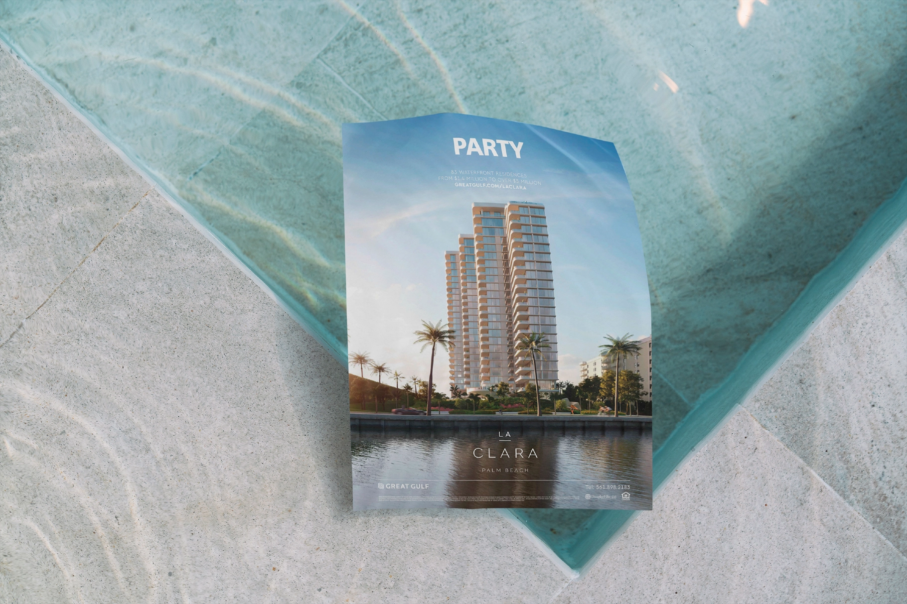 Party Poster Mockups Set