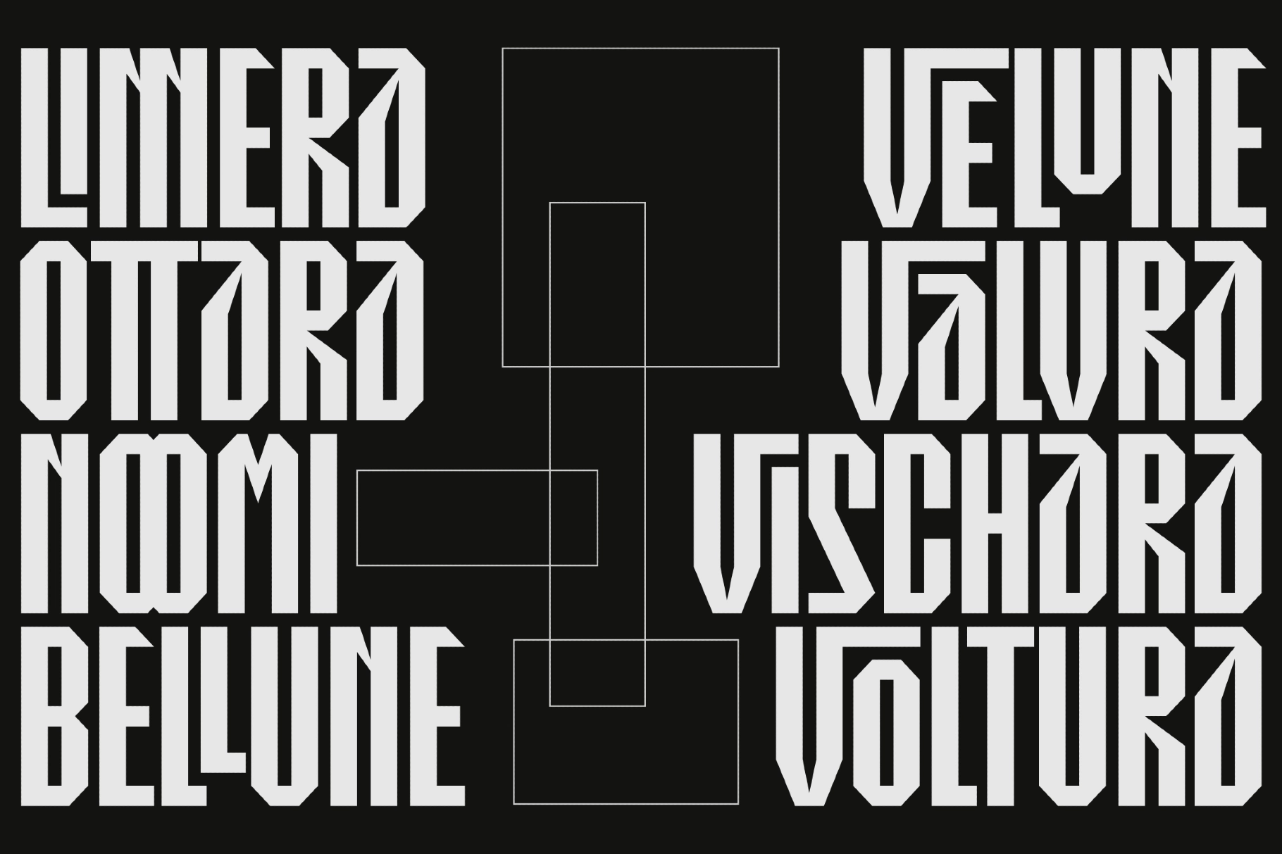 Vanta - Display Blackletter Font