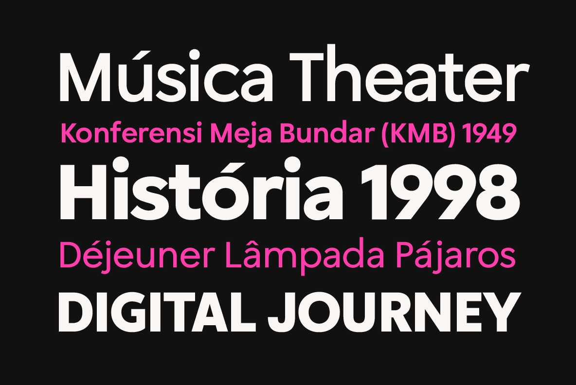 Nuventa - Humanist Sans Serif Font Family