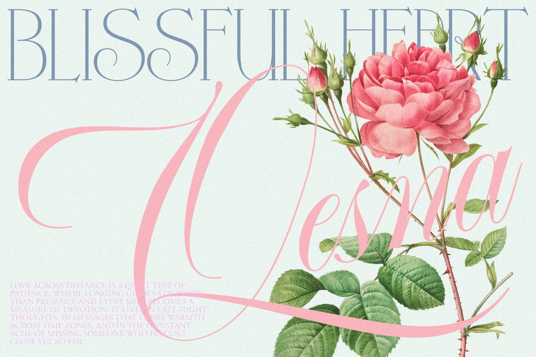 GEFUHATPIN — Elegant Calligraphy Font