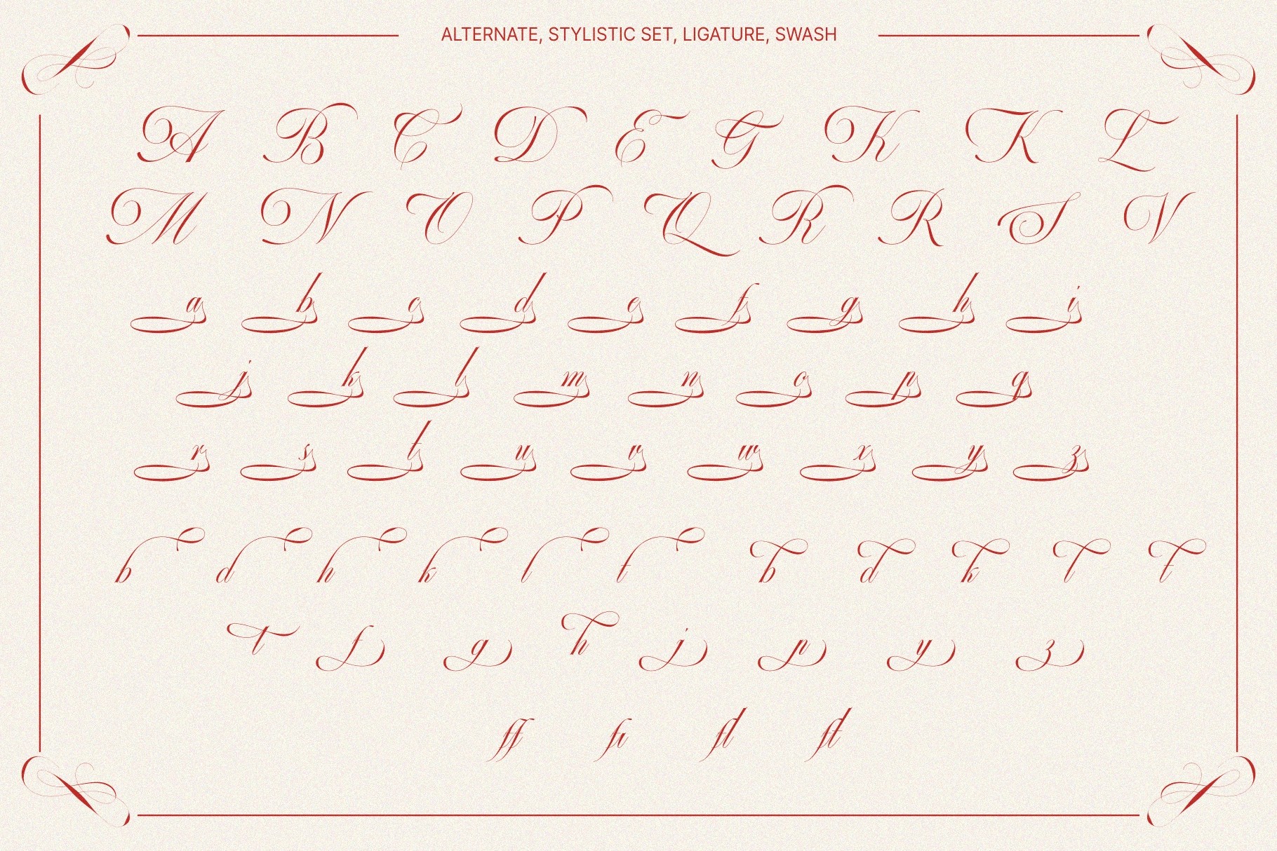 GEFUHATPIN — Elegant Calligraphy Font