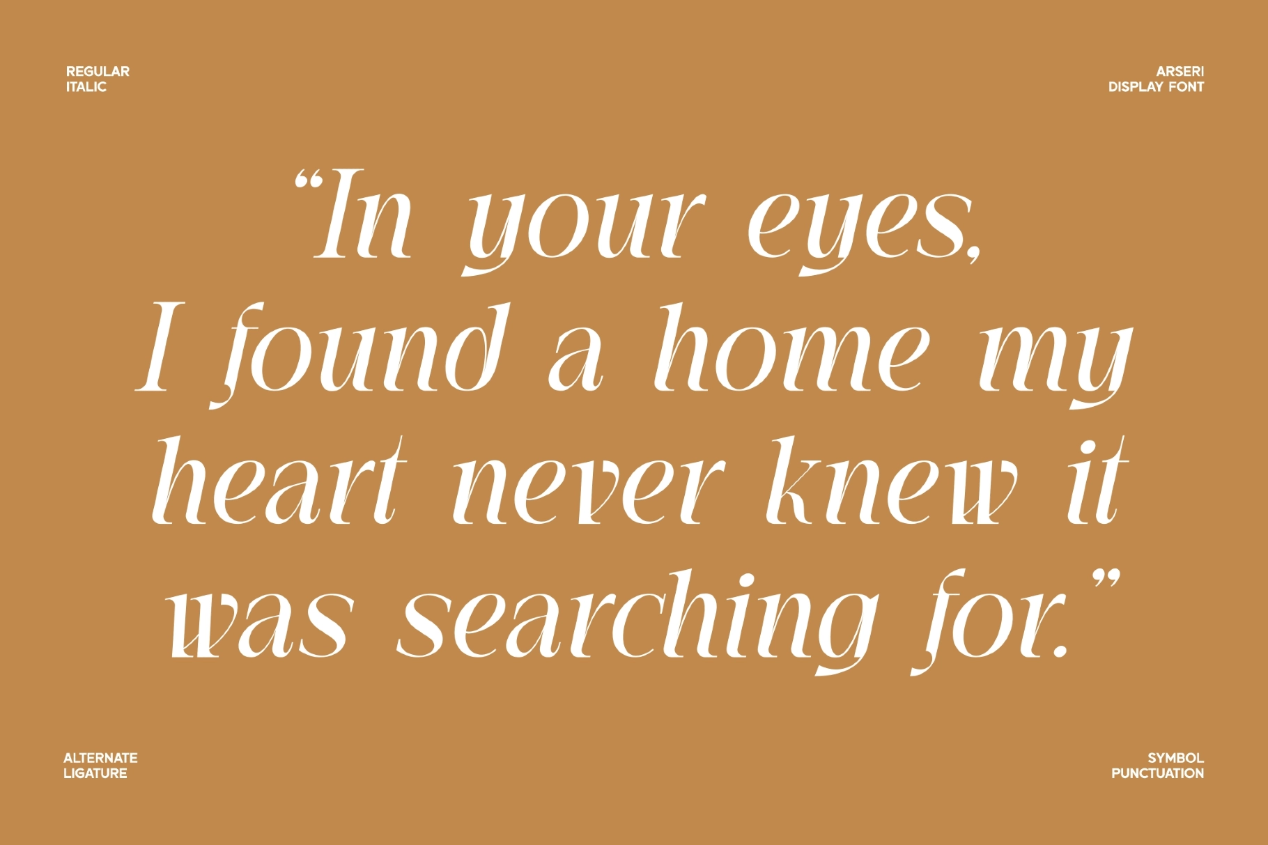 Arseri - Luxury Serif Display Font