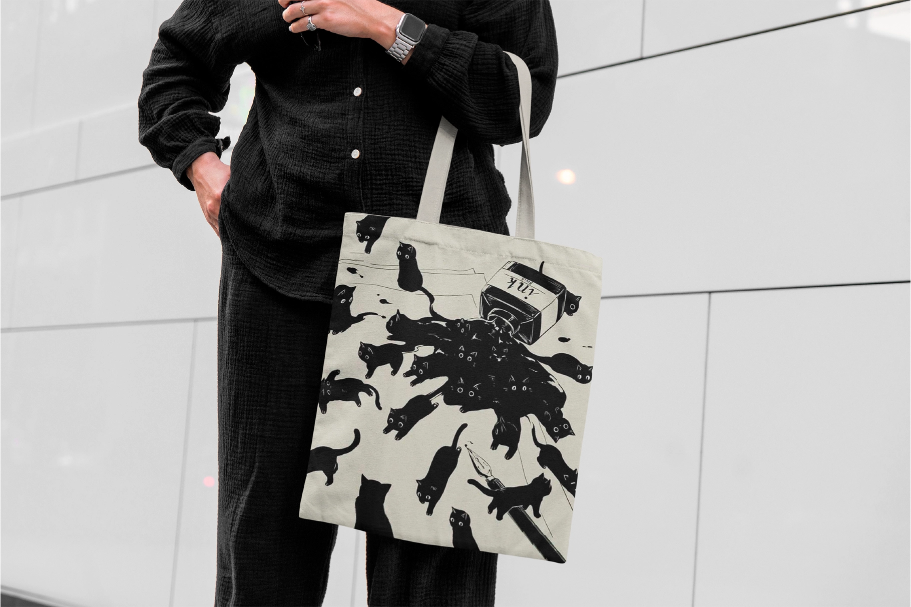 Urban Tote Bag Mockup Bundle