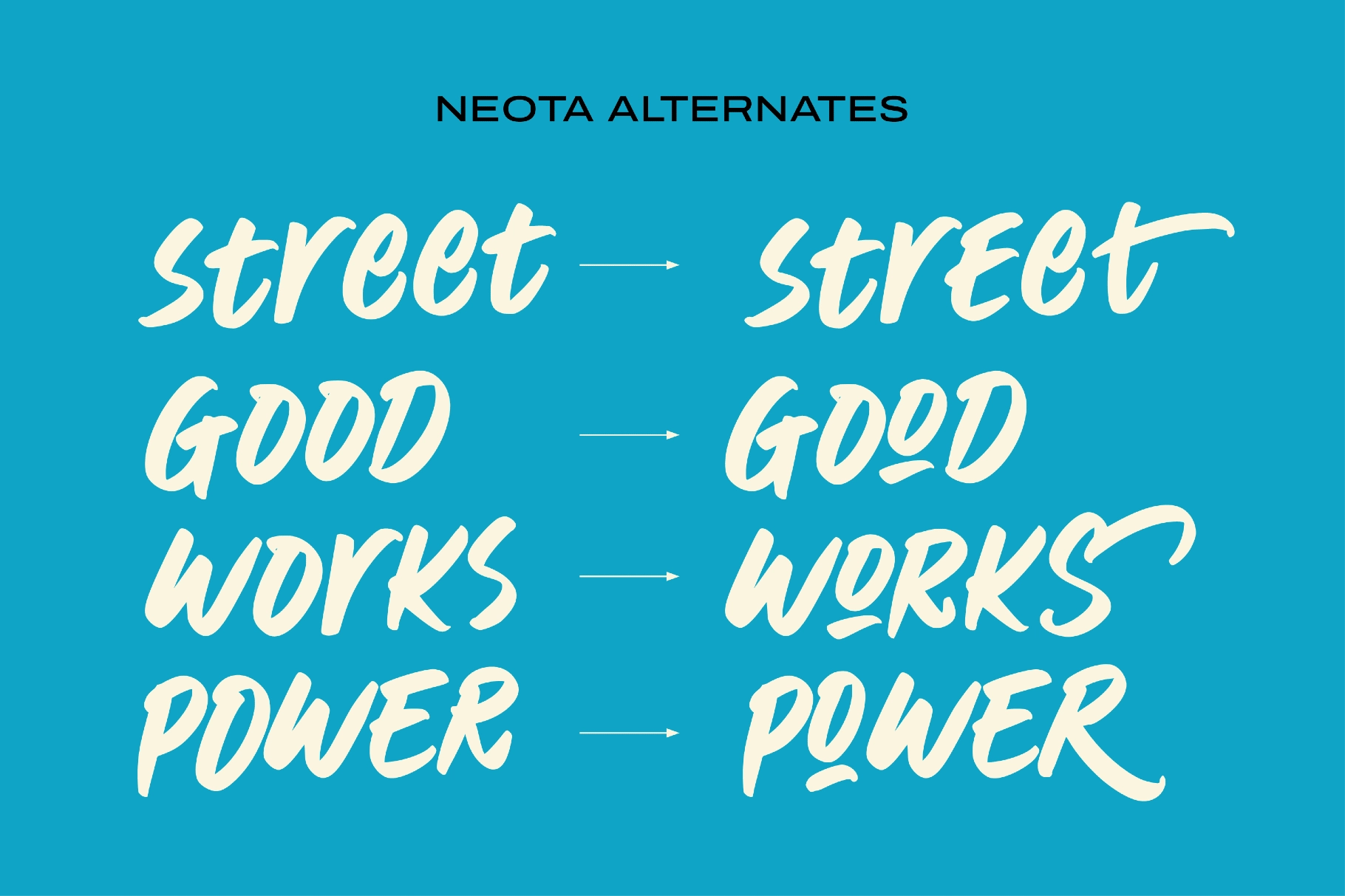 Neota - Brush Script Font