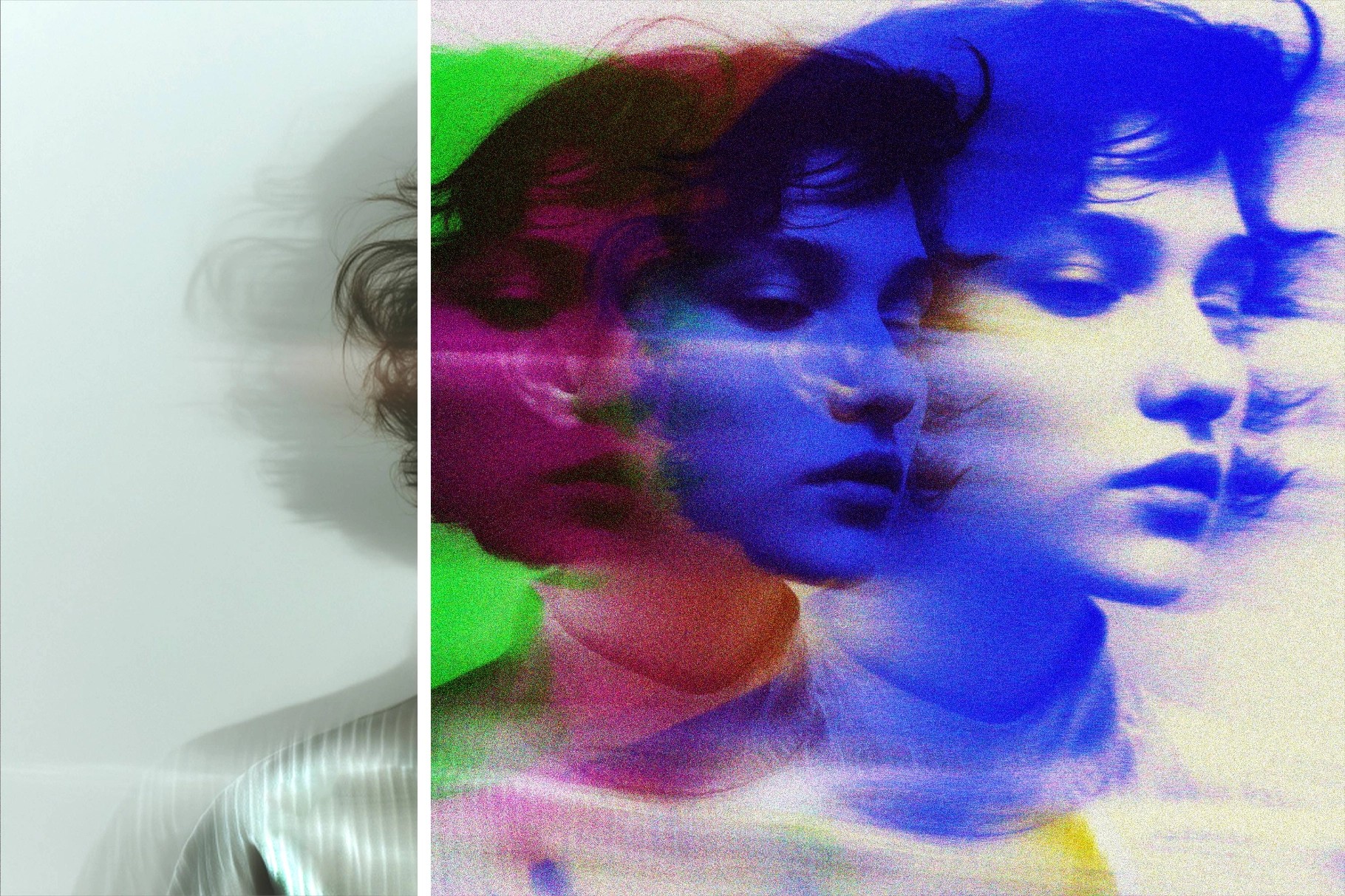 Triple Exposure Photo Effect