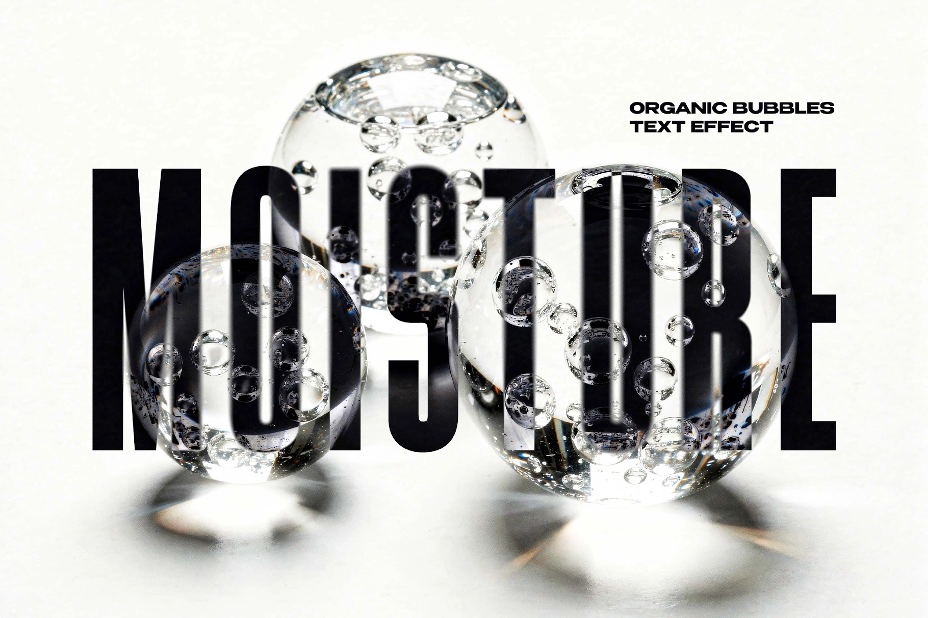 Organic Bubble Text Effect