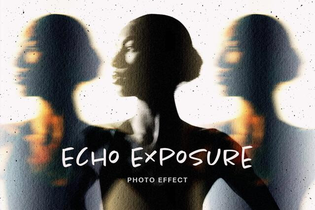 Echo Exposure Photo Effect