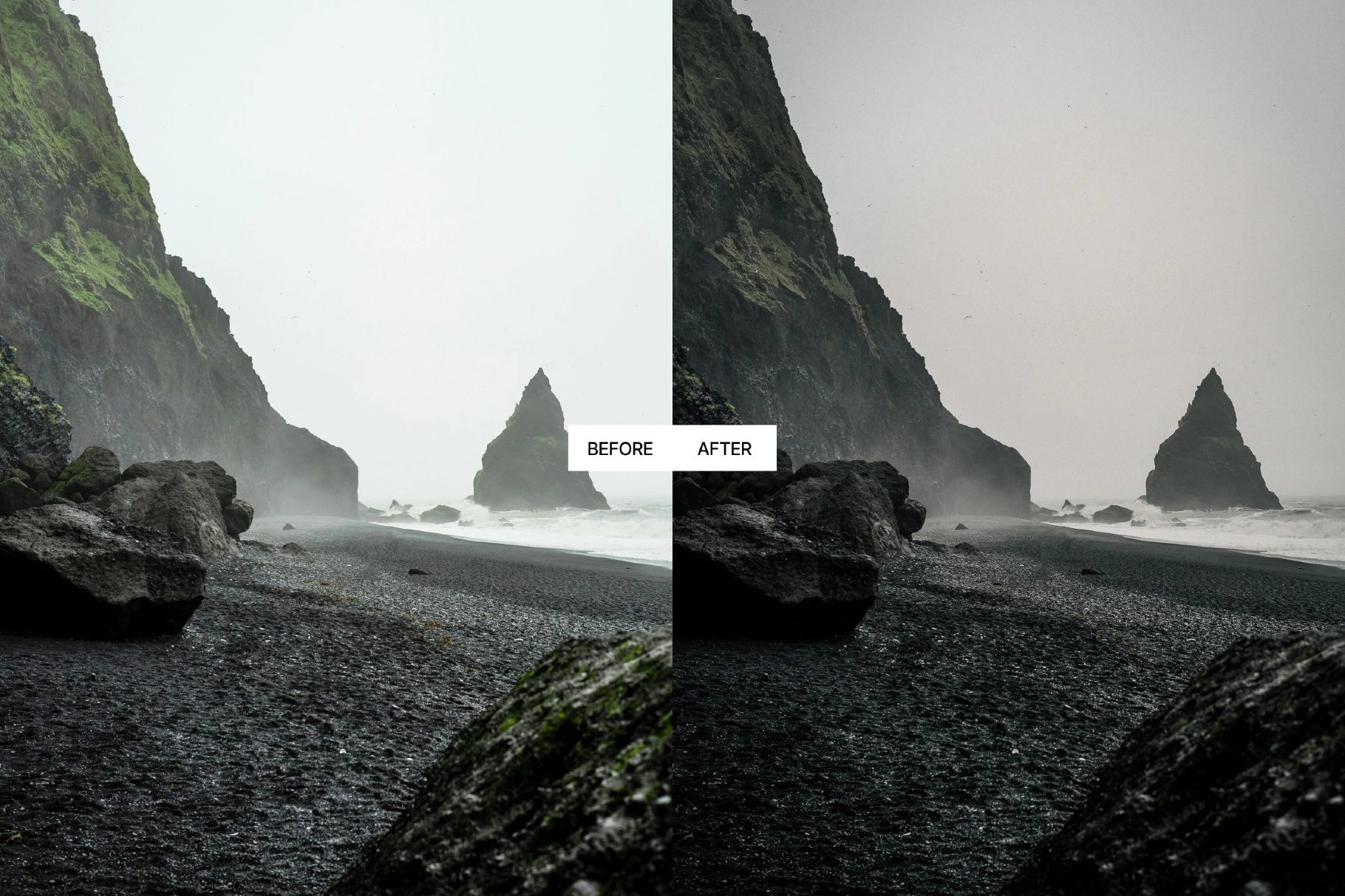 Dark Desaturated Lightroom Presets