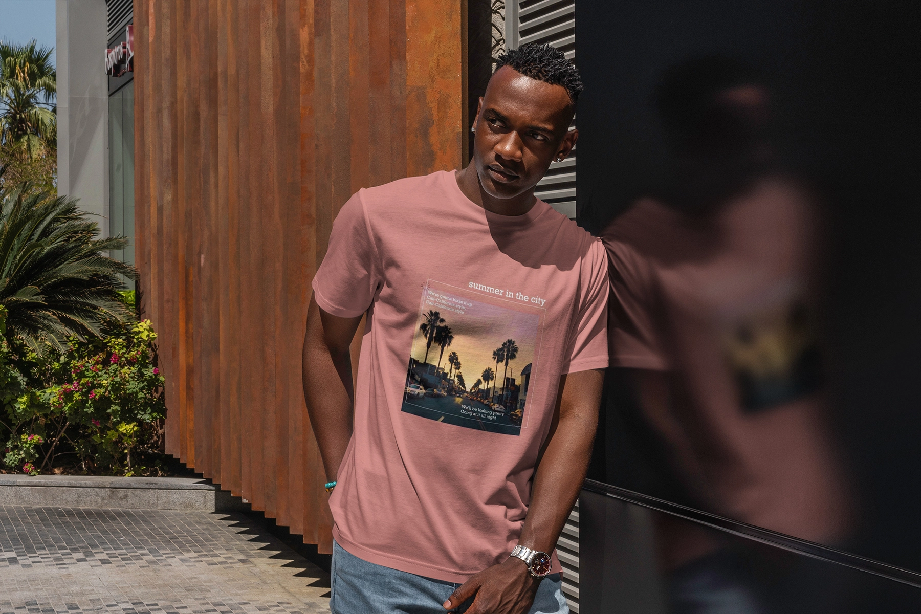 Outdoor T-Shirt Mockup Set