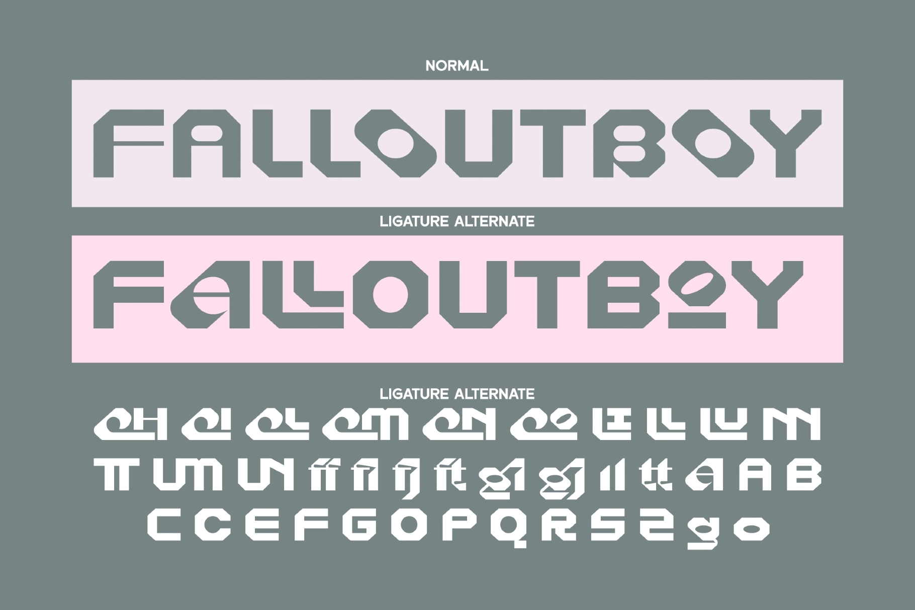 Cegil - Geometric Display Typeface