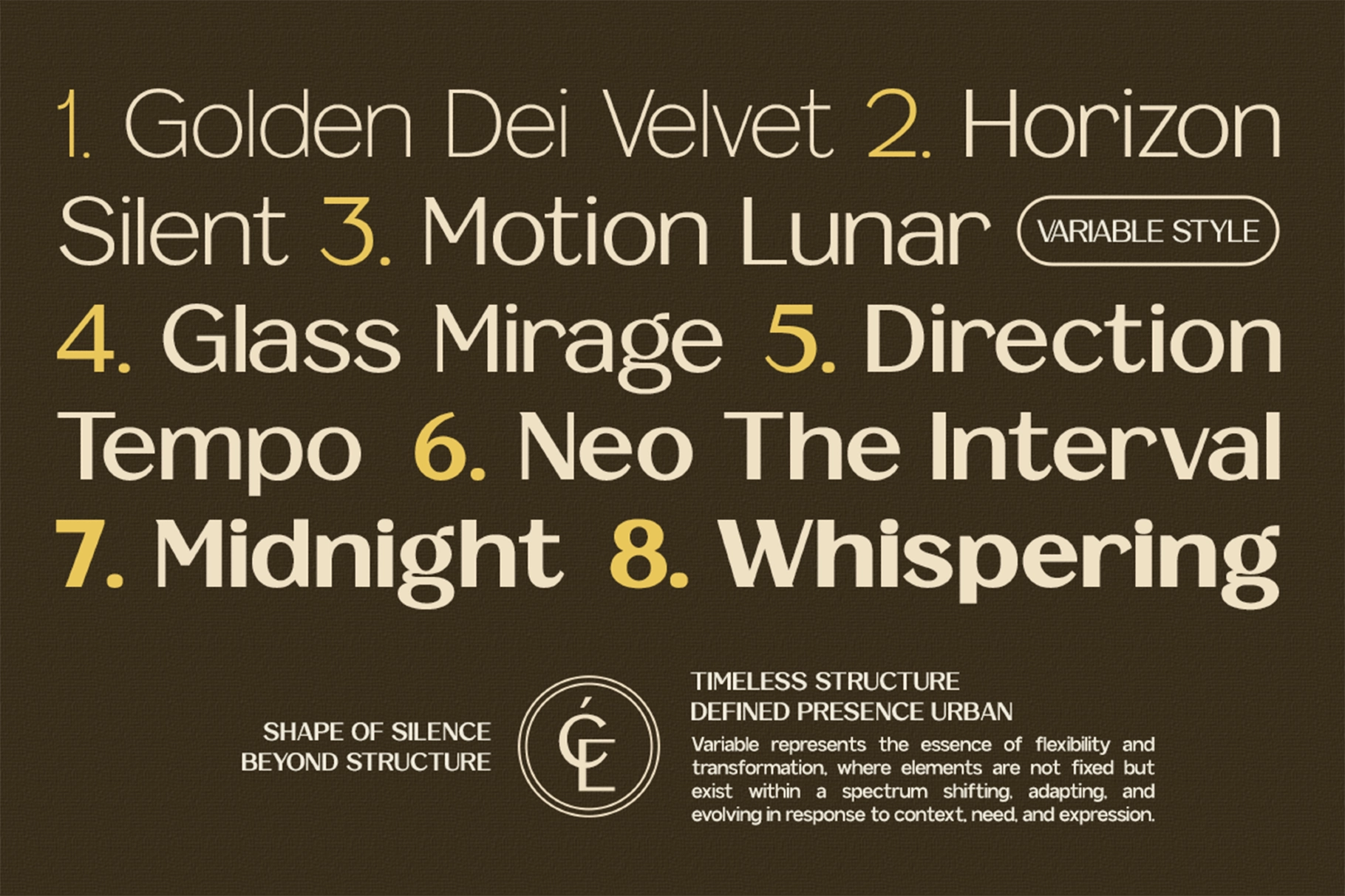 GC Cultivo - Modern Elegant Sans Font