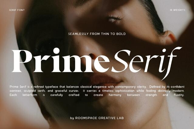 RCL Prime Serif – Modern Editorial Serif Family