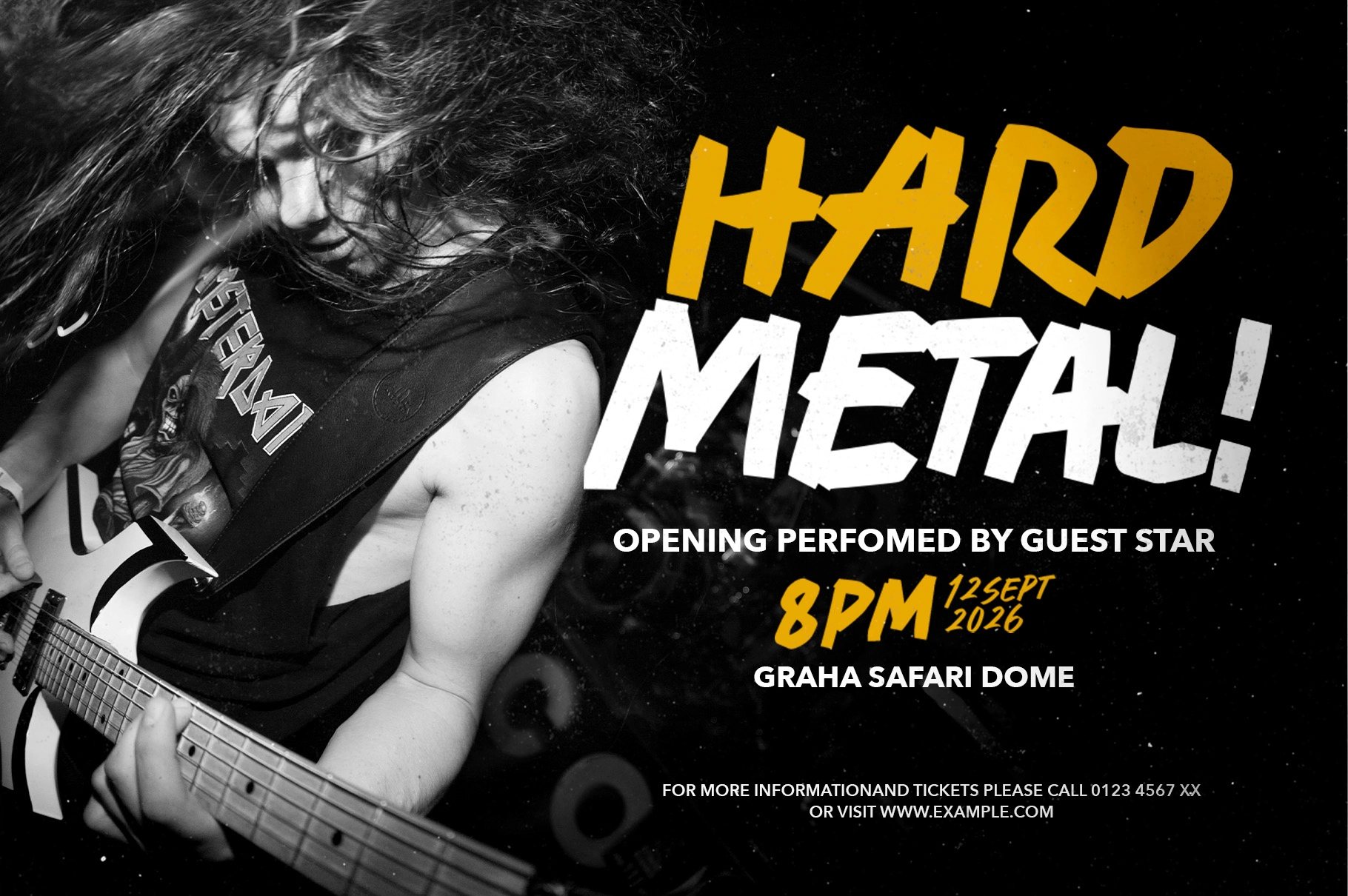 Heavy Warning - Bold Brush Display Font