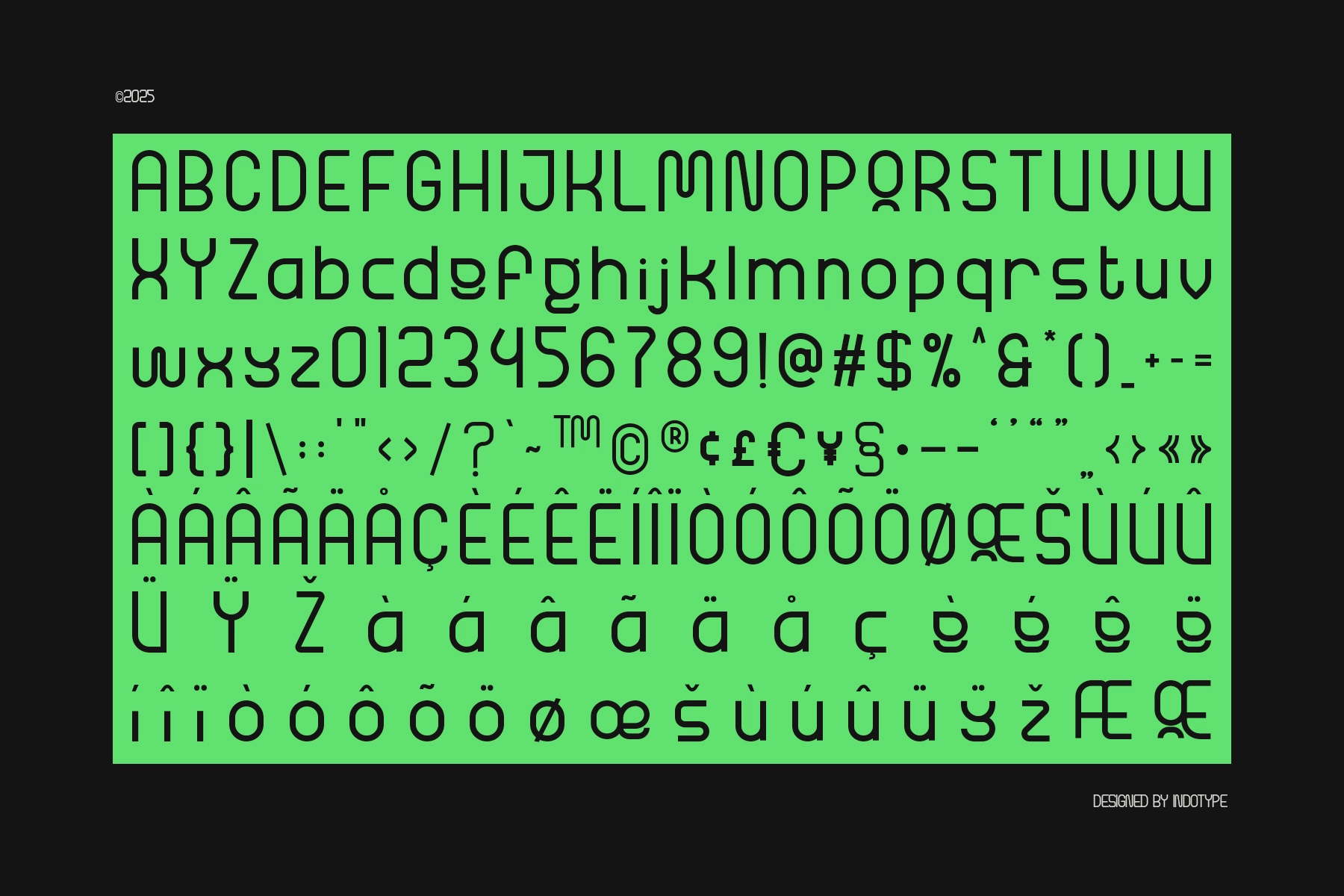 Revantrosn - Futuristic Sans Serif Font