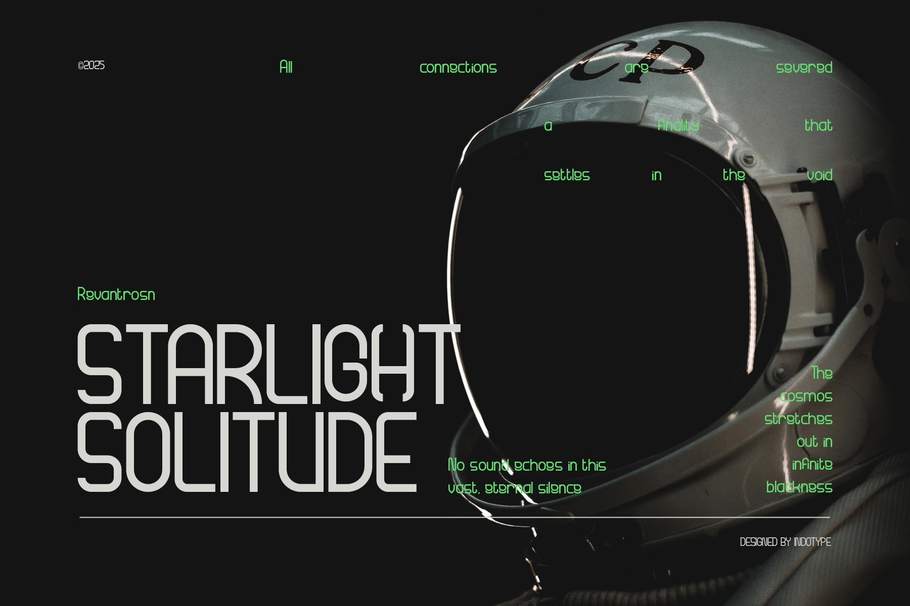 Revantrosn - Futuristic Sans Serif Font