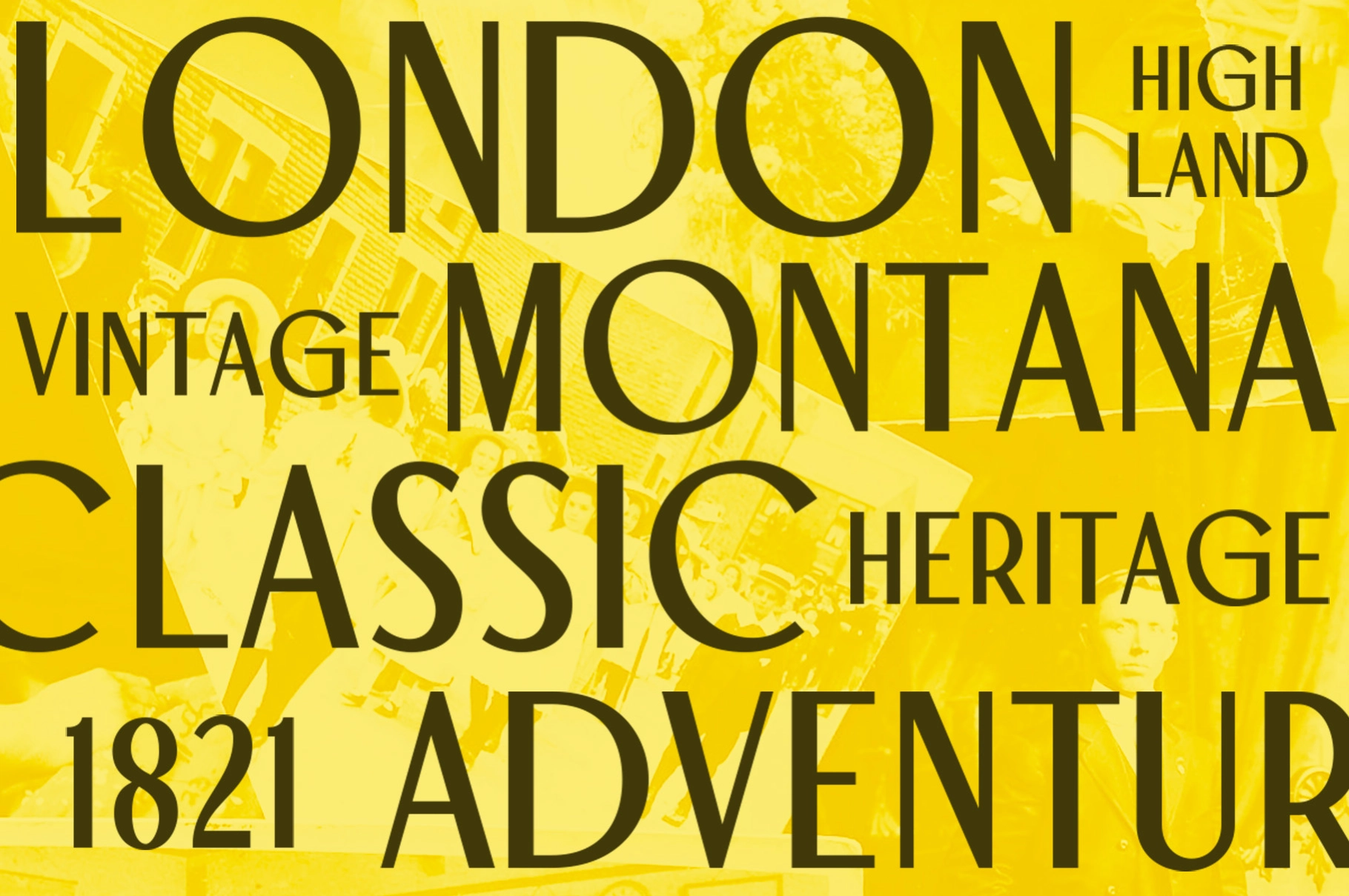 Alforia - Vintage Sans Serif Font