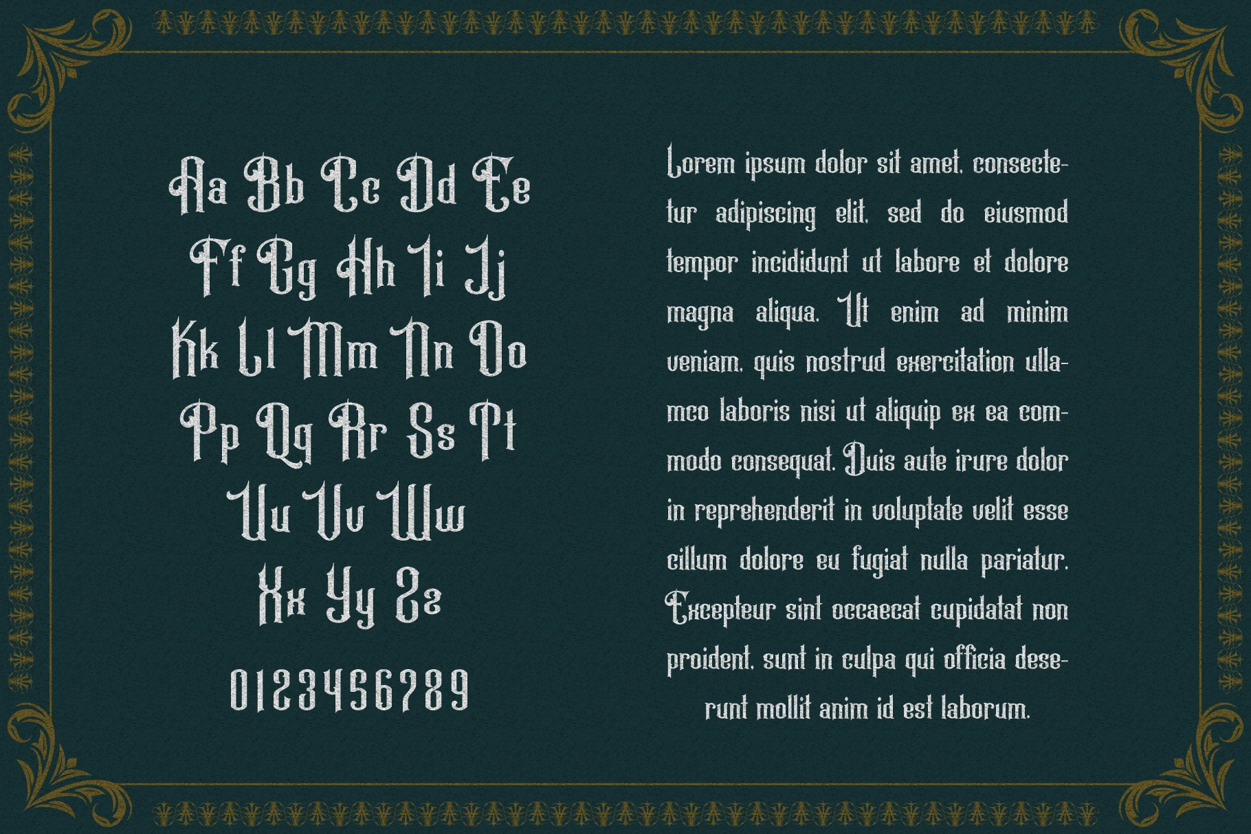 Hornbuckle - Vintage Blackletter Font