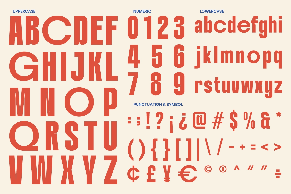 Chrones - Bold Condensed Sans Font