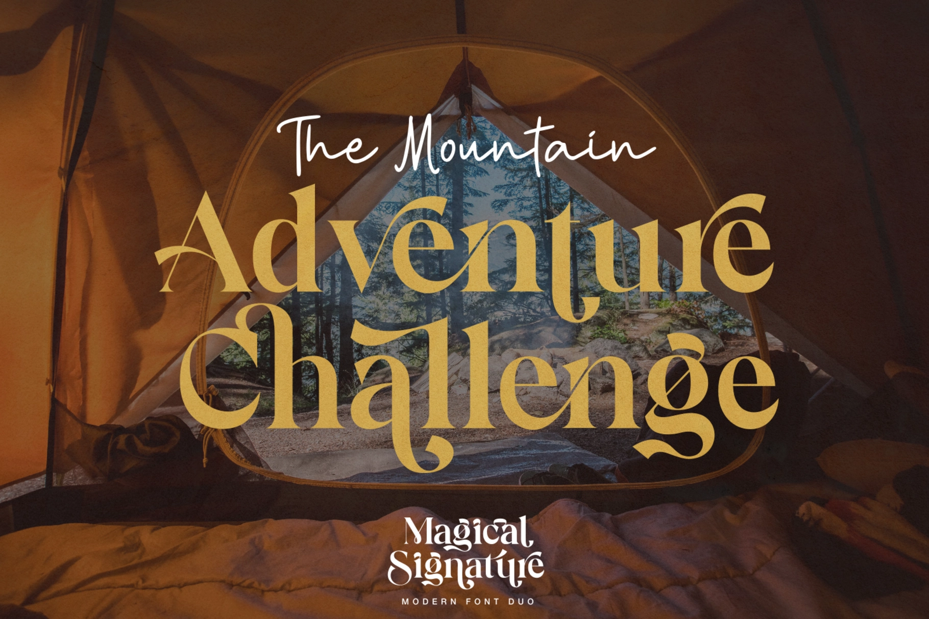 Magical Signature - Modern Luxury Font Duo