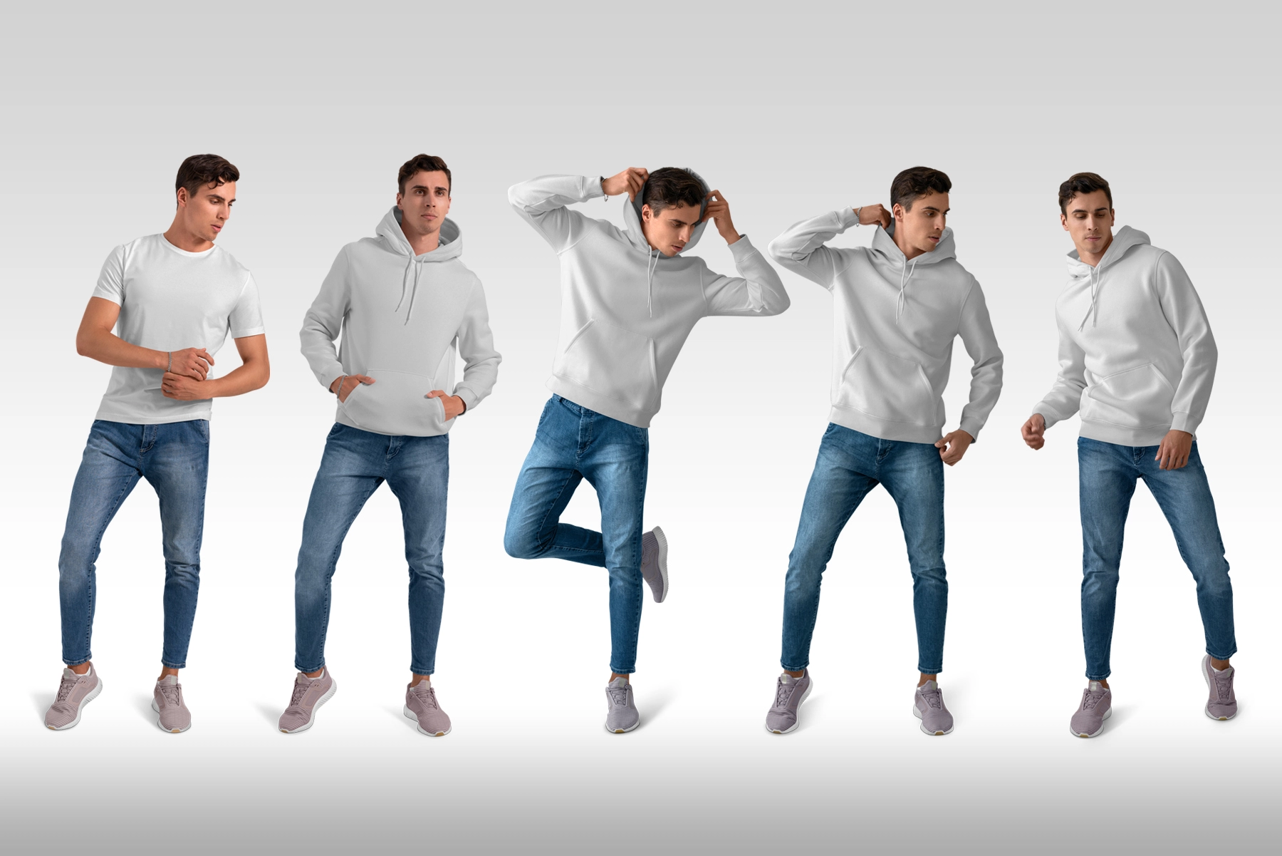 Isolated Apparel Mockups Bundle vol.2