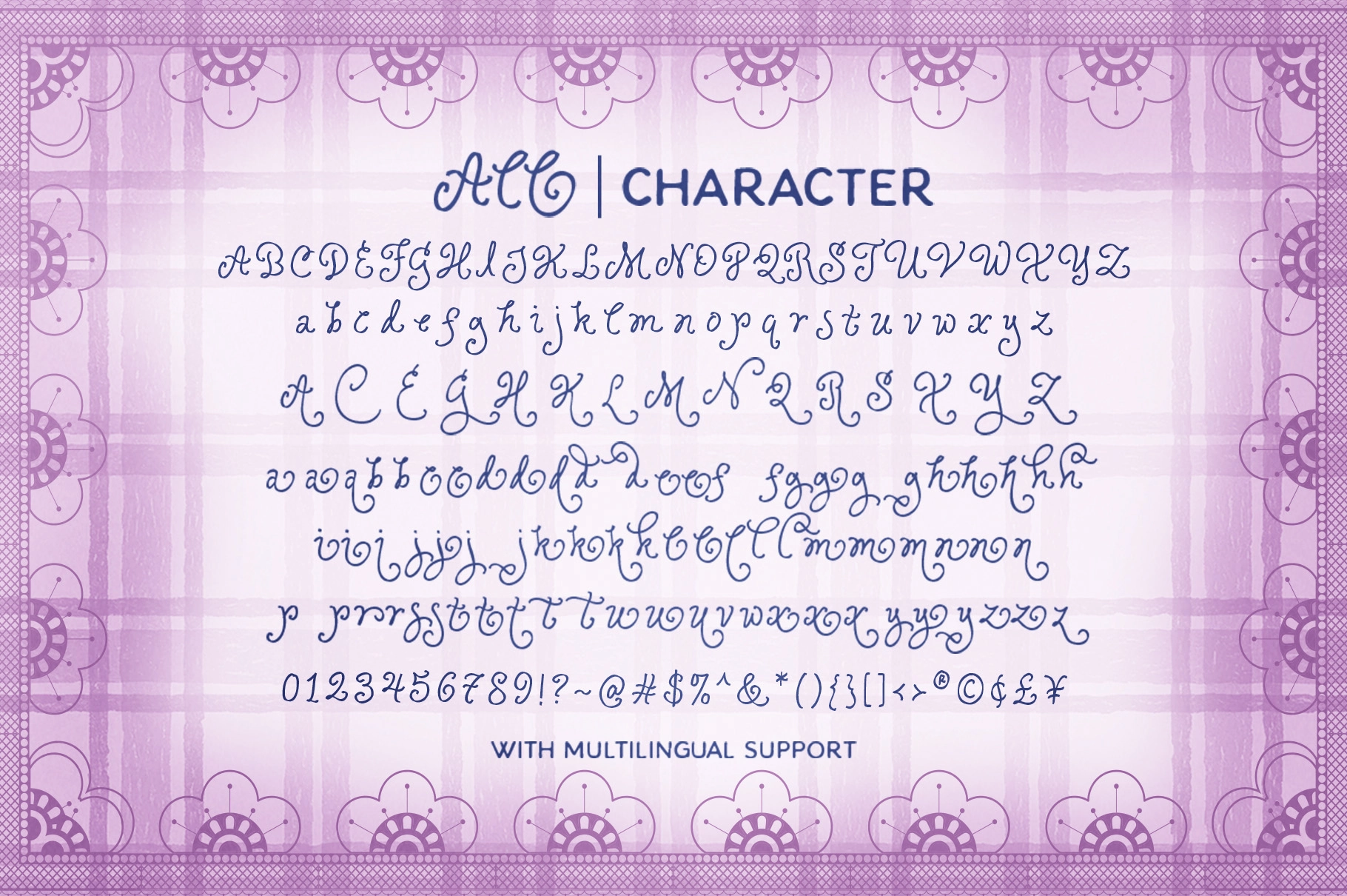 Ophelia Story - Curly Script Font