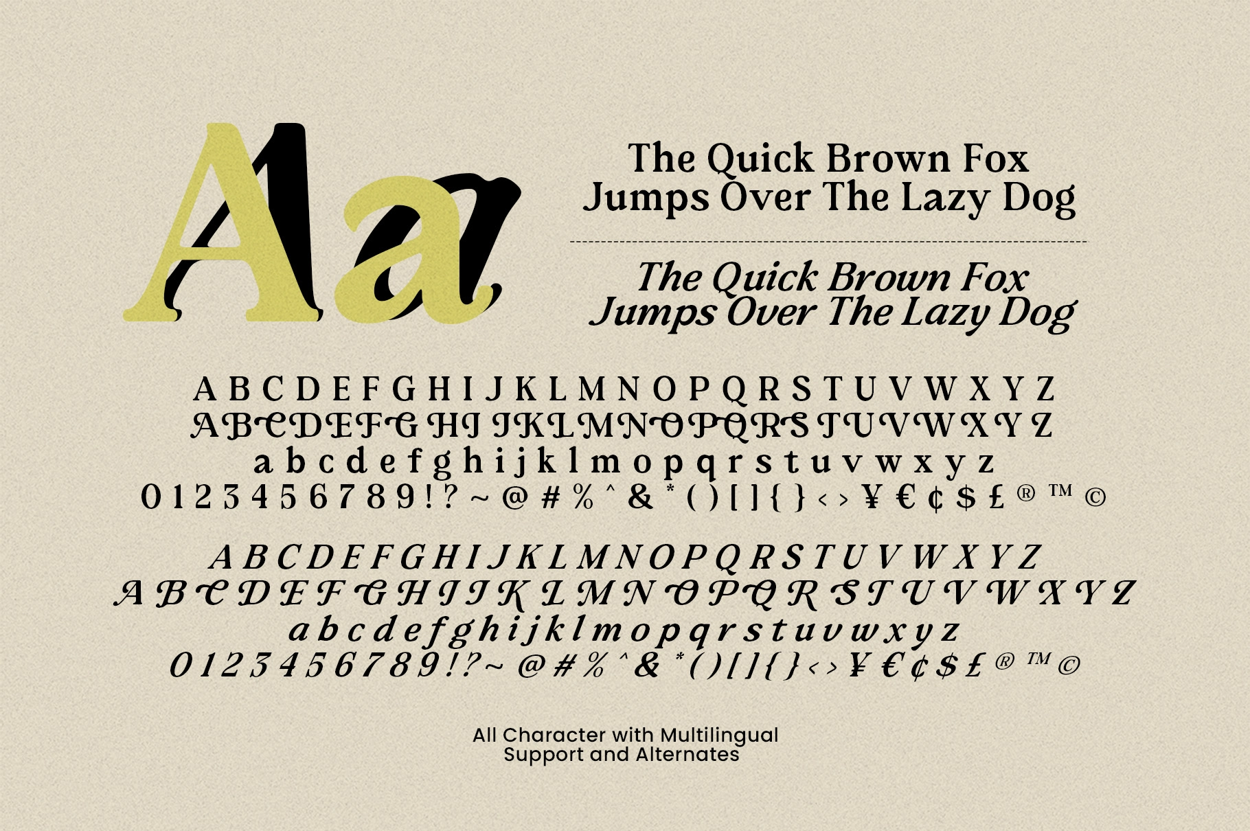 Nova Agency - Bold Retro Serif Font