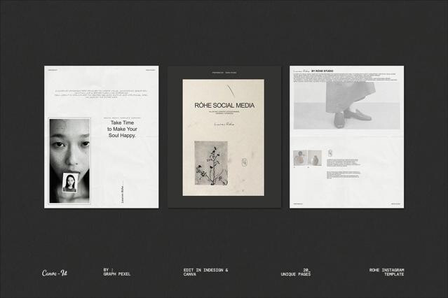 Róhe | Luxury Fashion Social Media Template