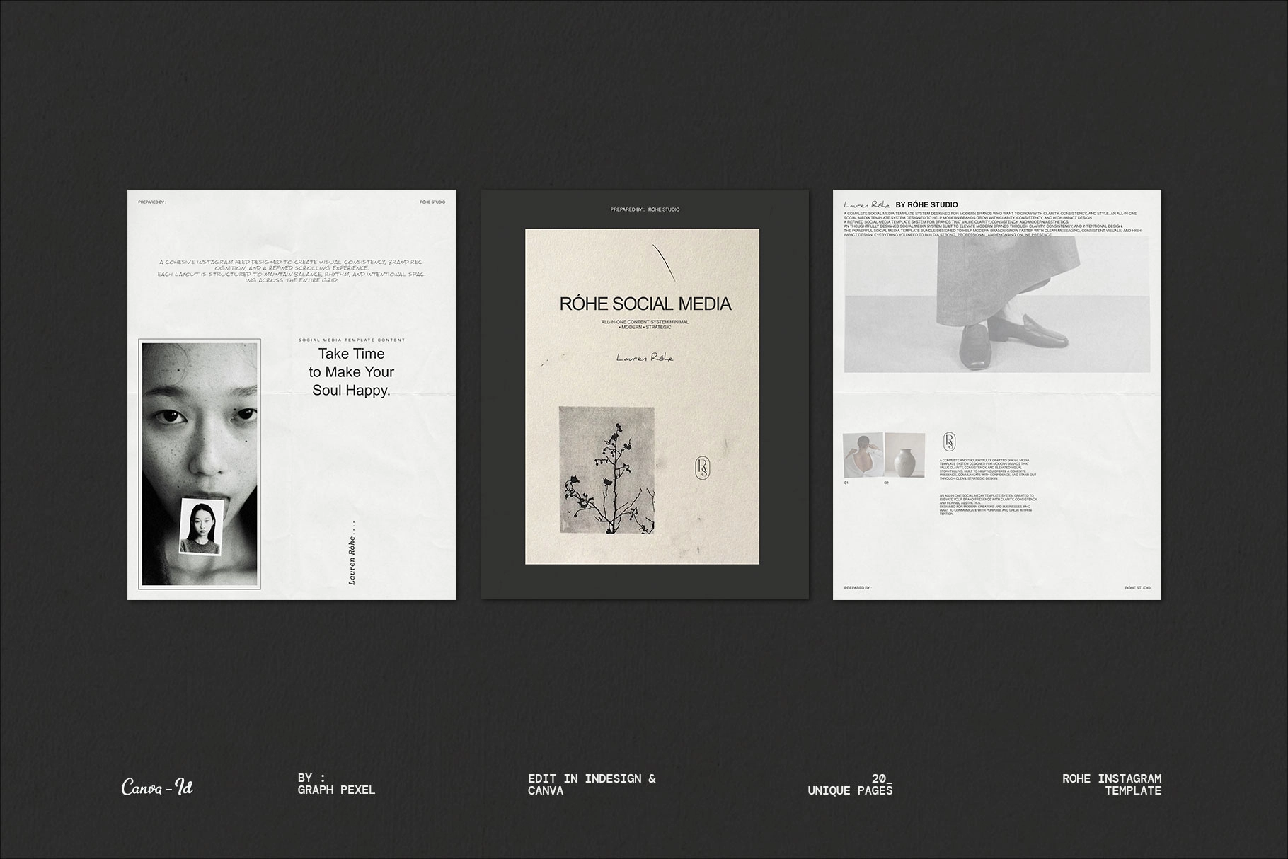 Róhe | Luxury Fashion Social Media Template