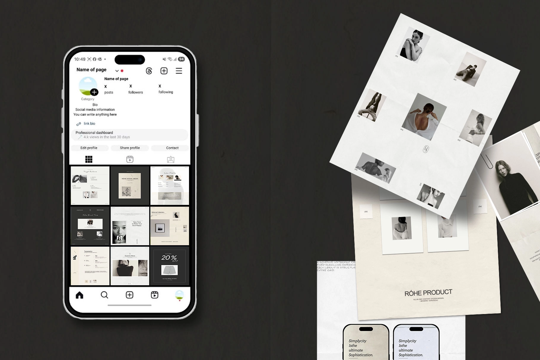 Róhe | Luxury Fashion Social Media Template