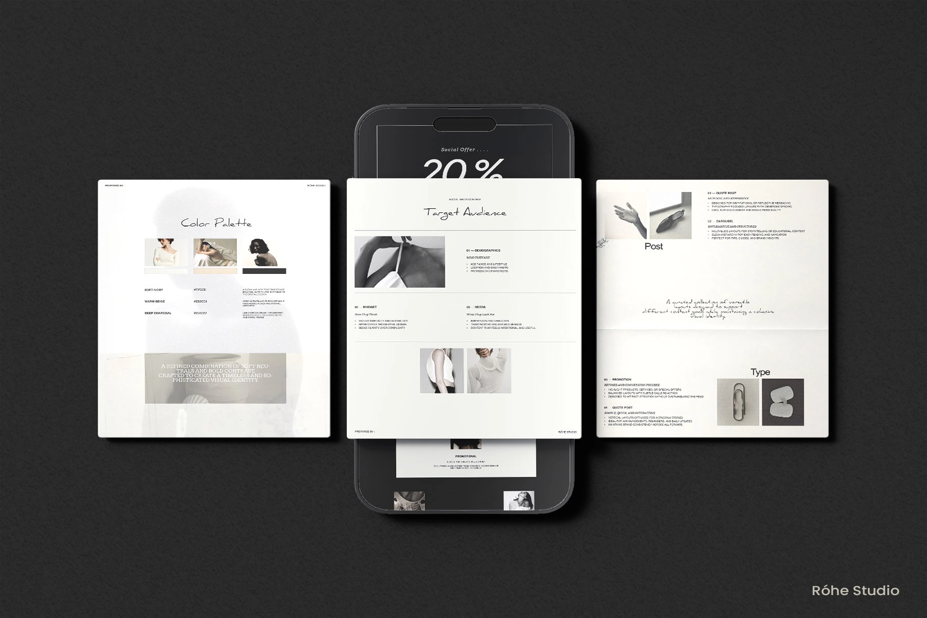 Róhe | Luxury Fashion Social Media Template
