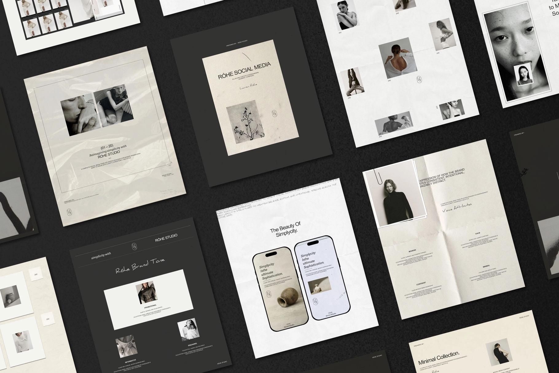 Róhe | Luxury Fashion Social Media Template