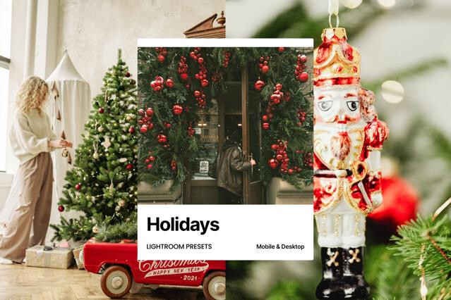 Christmas Holidays Lightroom Presets