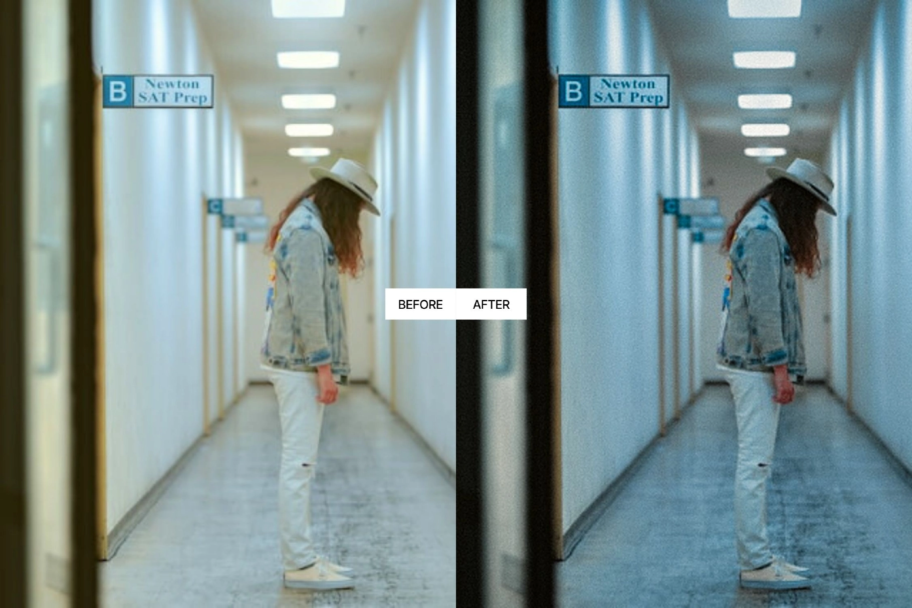 Cold Blue Cinematic Lightroom Presets