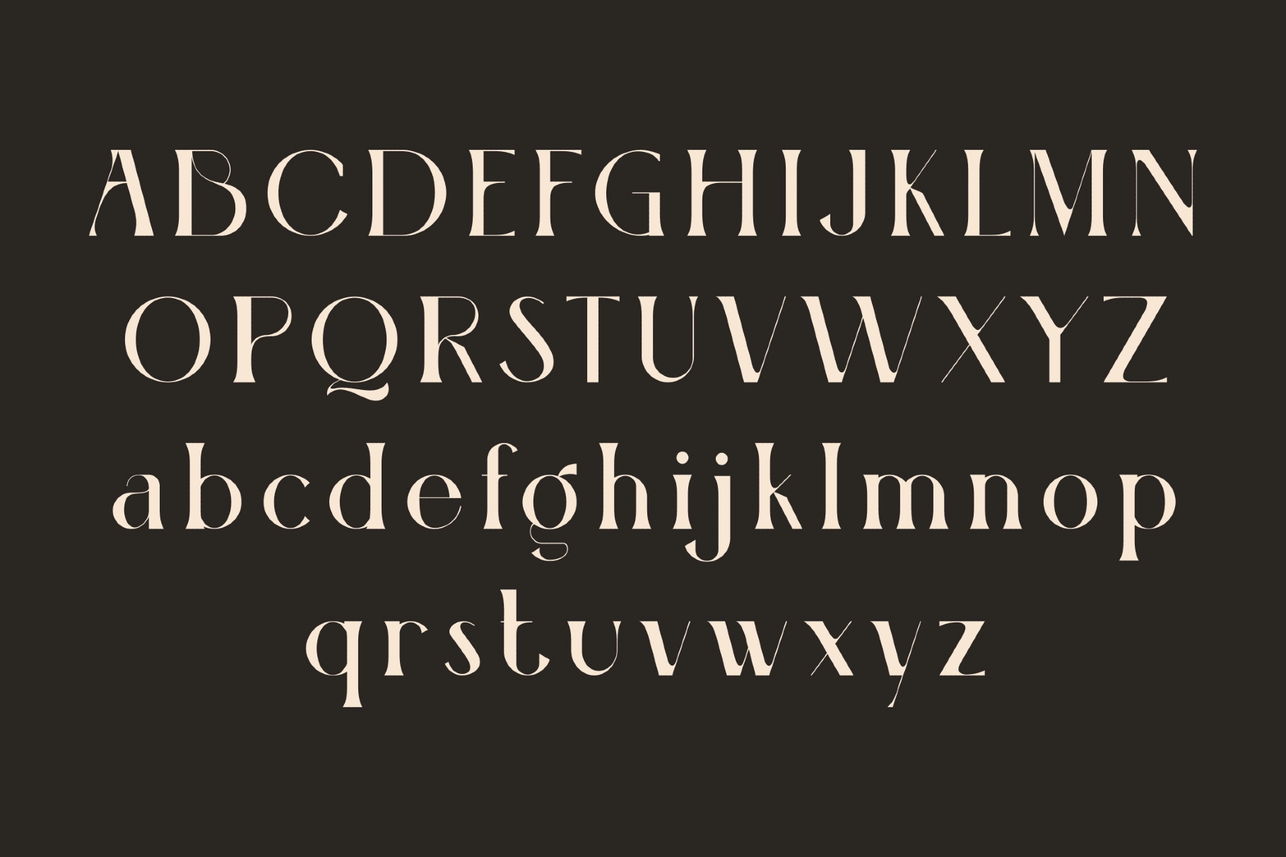 Amerta - High Contrast Serif Font