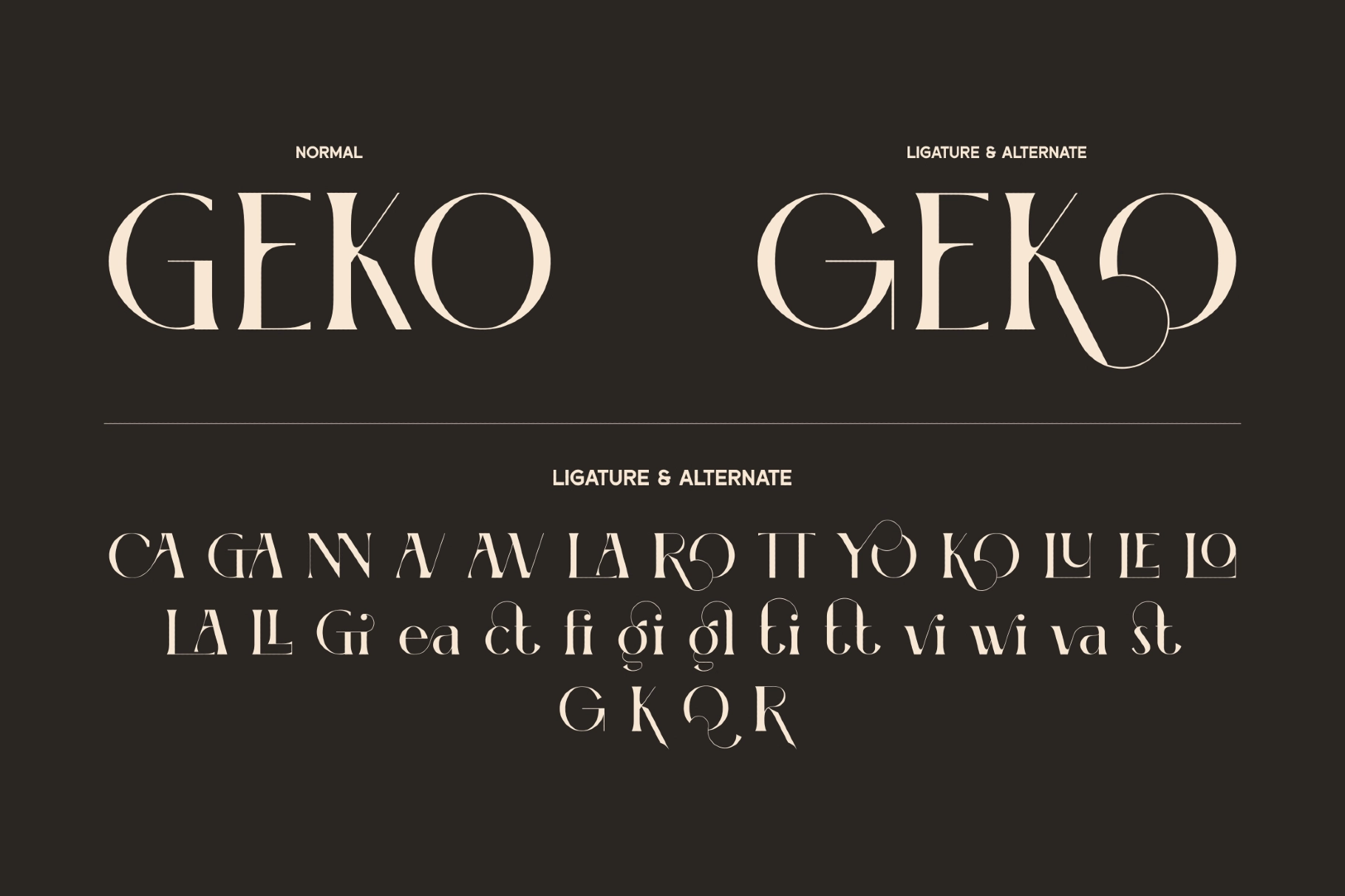 Amerta - High Contrast Serif Font