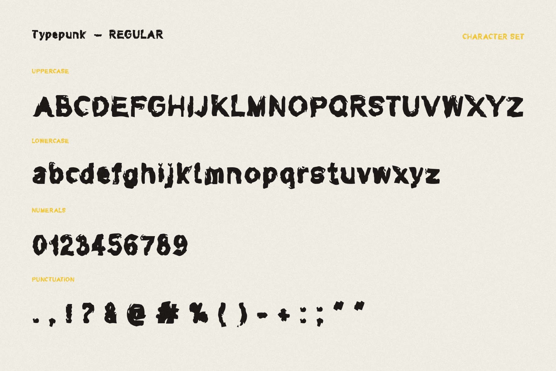 Typepunk Urban Font