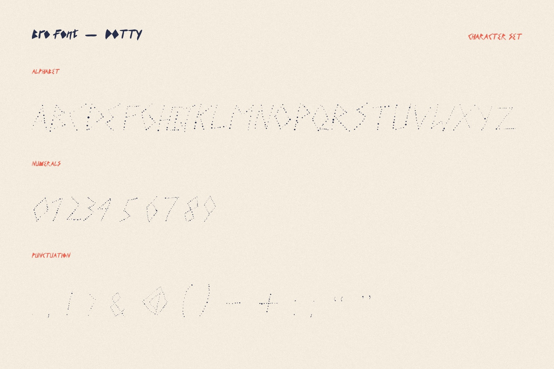 Bro - Punk Font Family