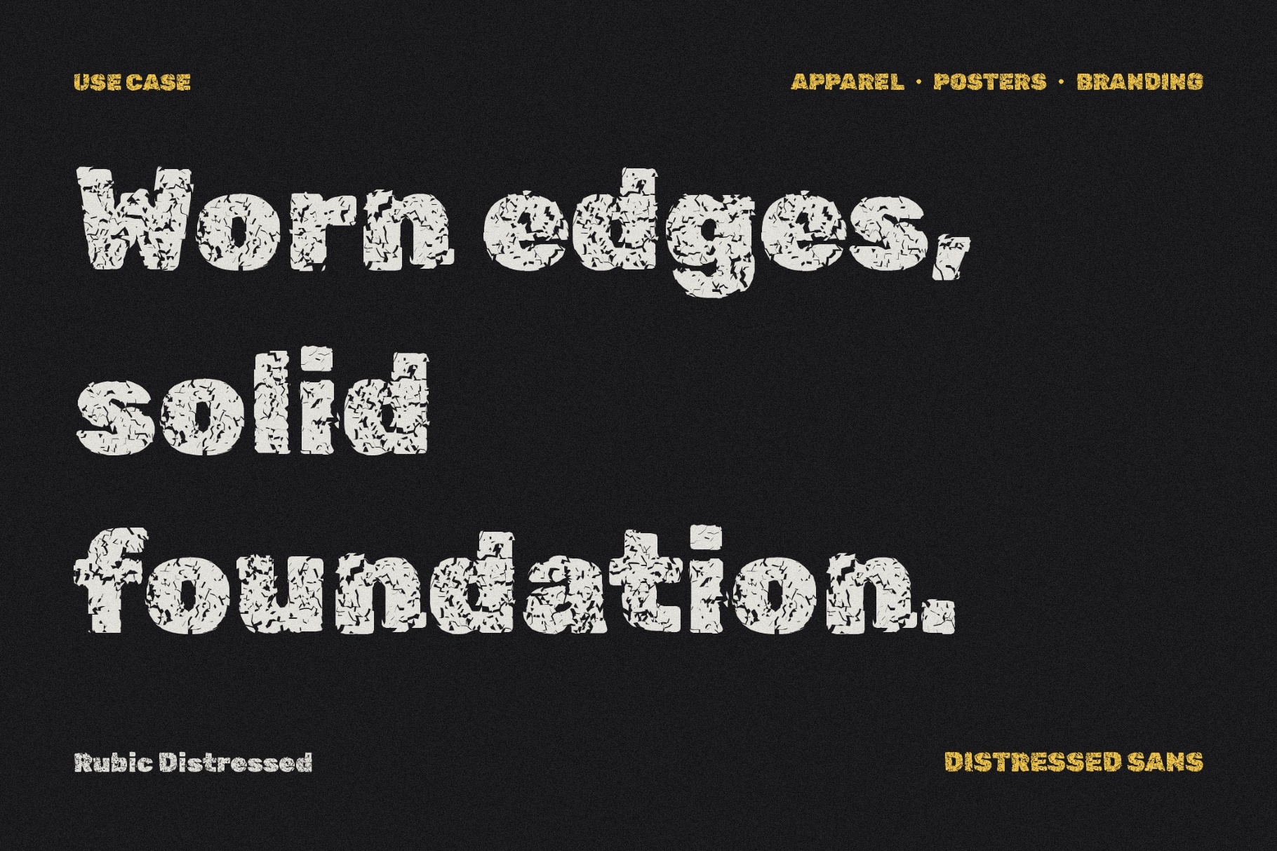 Rubic Distressed Font