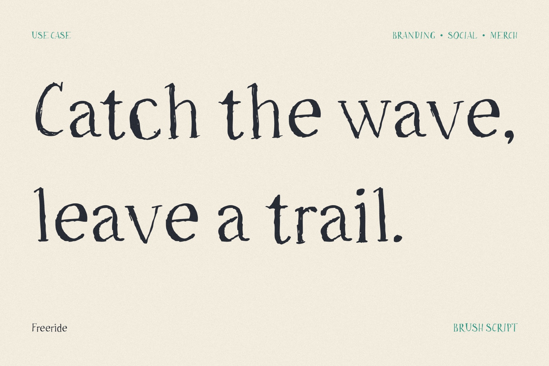 Freeride Grunge Serif