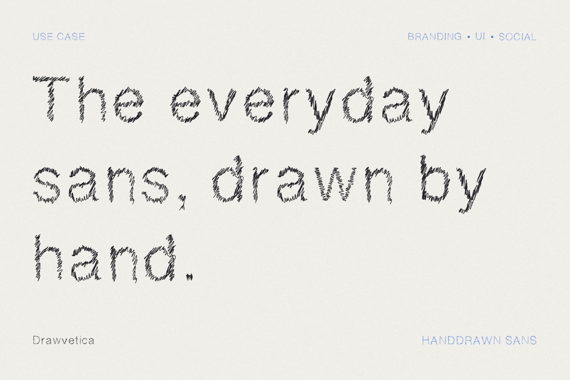 Drawvetica Mini Font