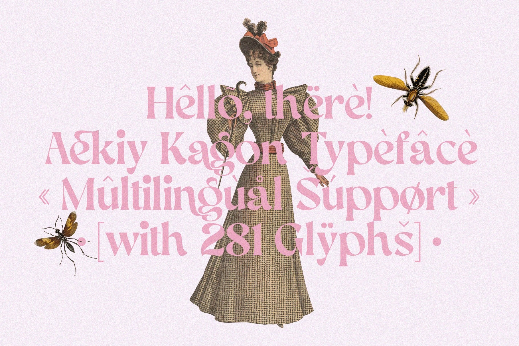 AEKIY KAGON — Elegant Swash Serif Font