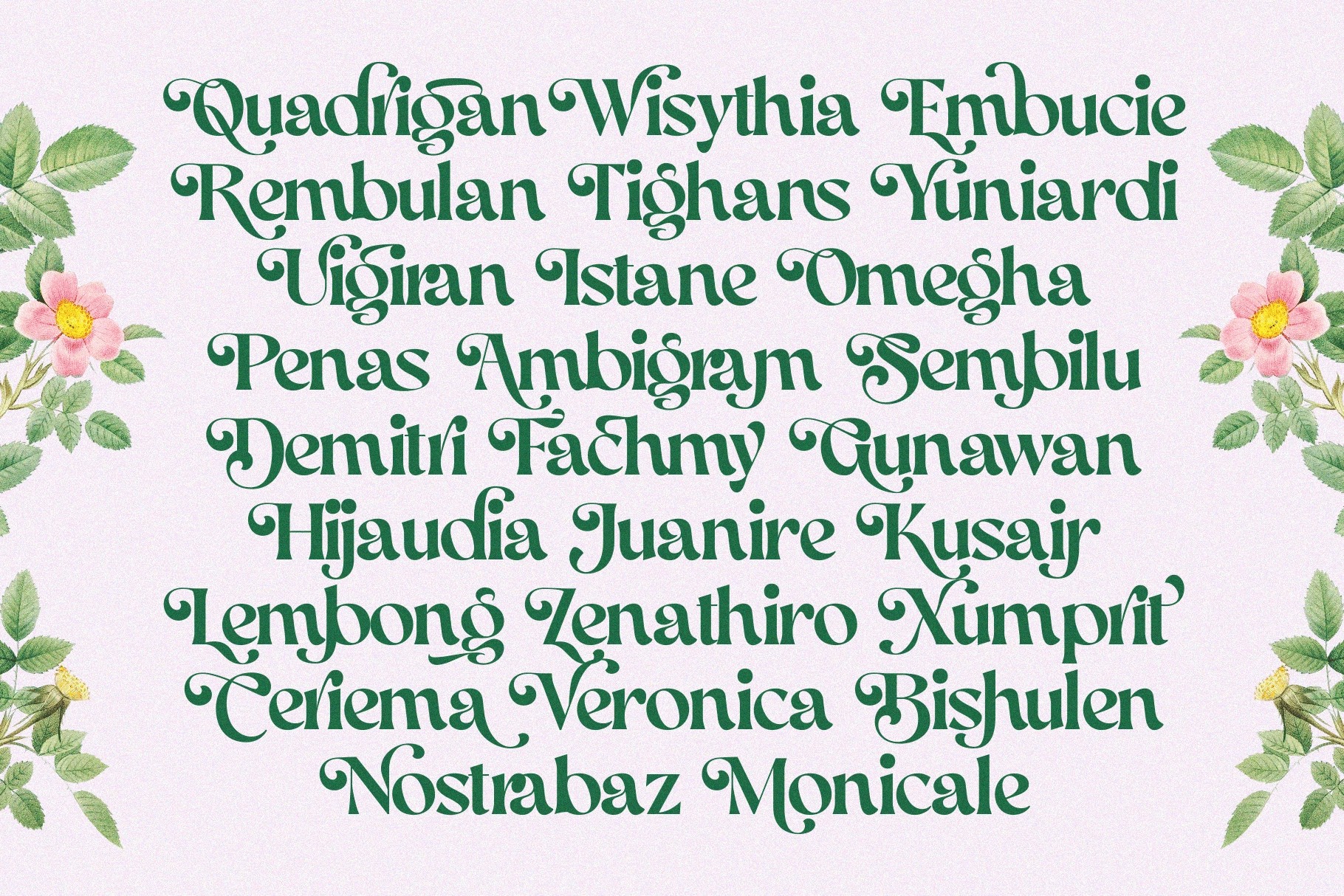 AEKIY KAGON — Elegant Swash Serif Font