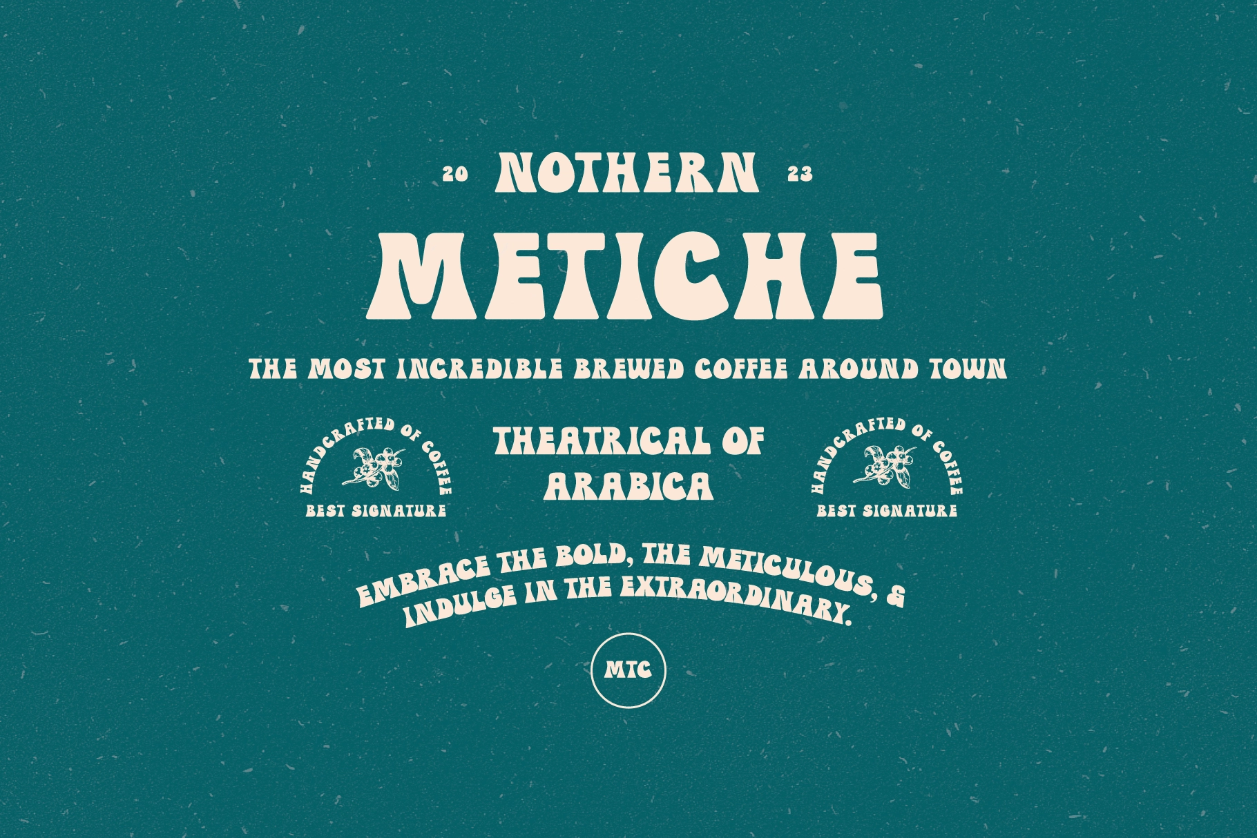 Mojito Youth - Vintage Groovy Display Font