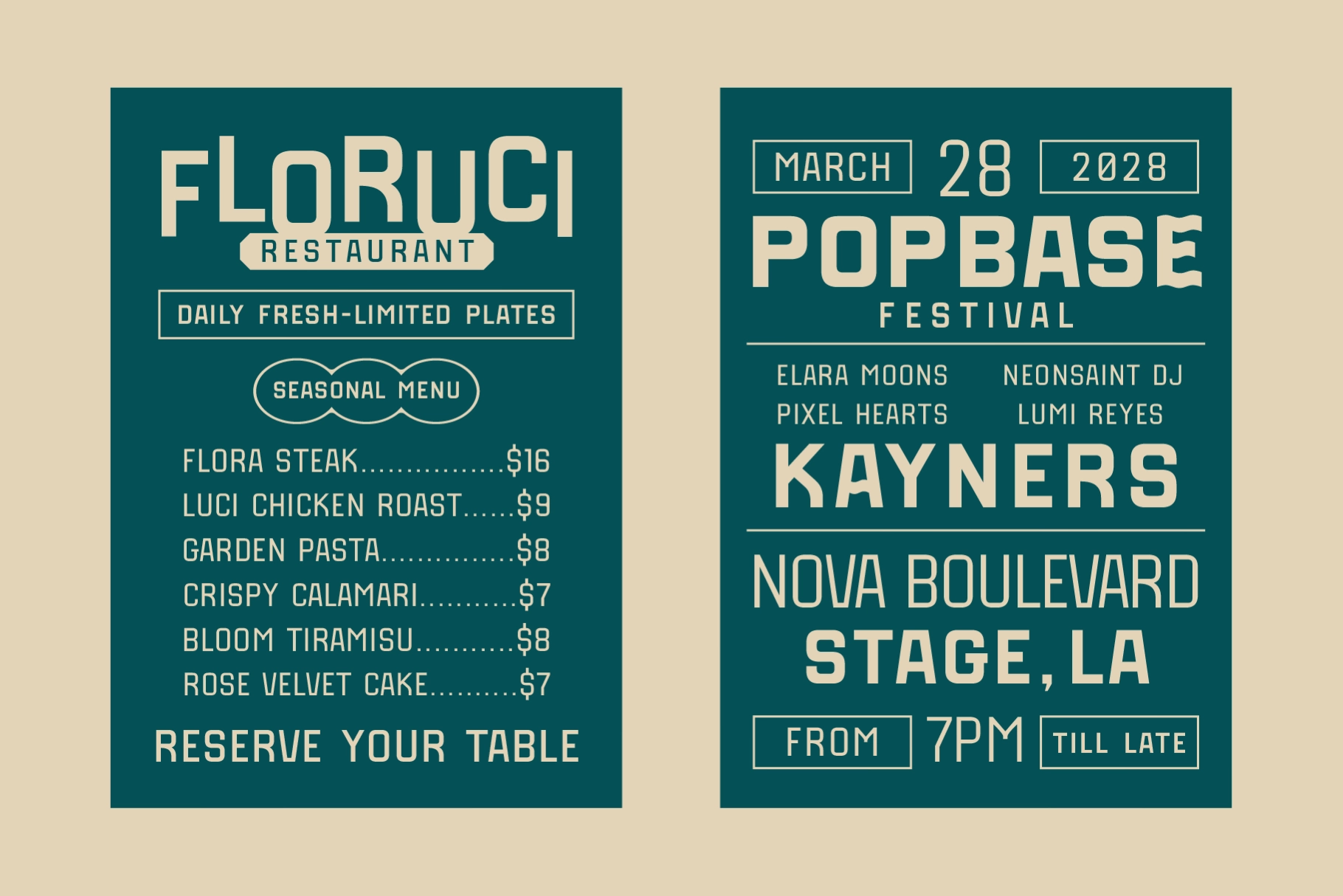 SFC Rimowa - Geometric Sans Font Family